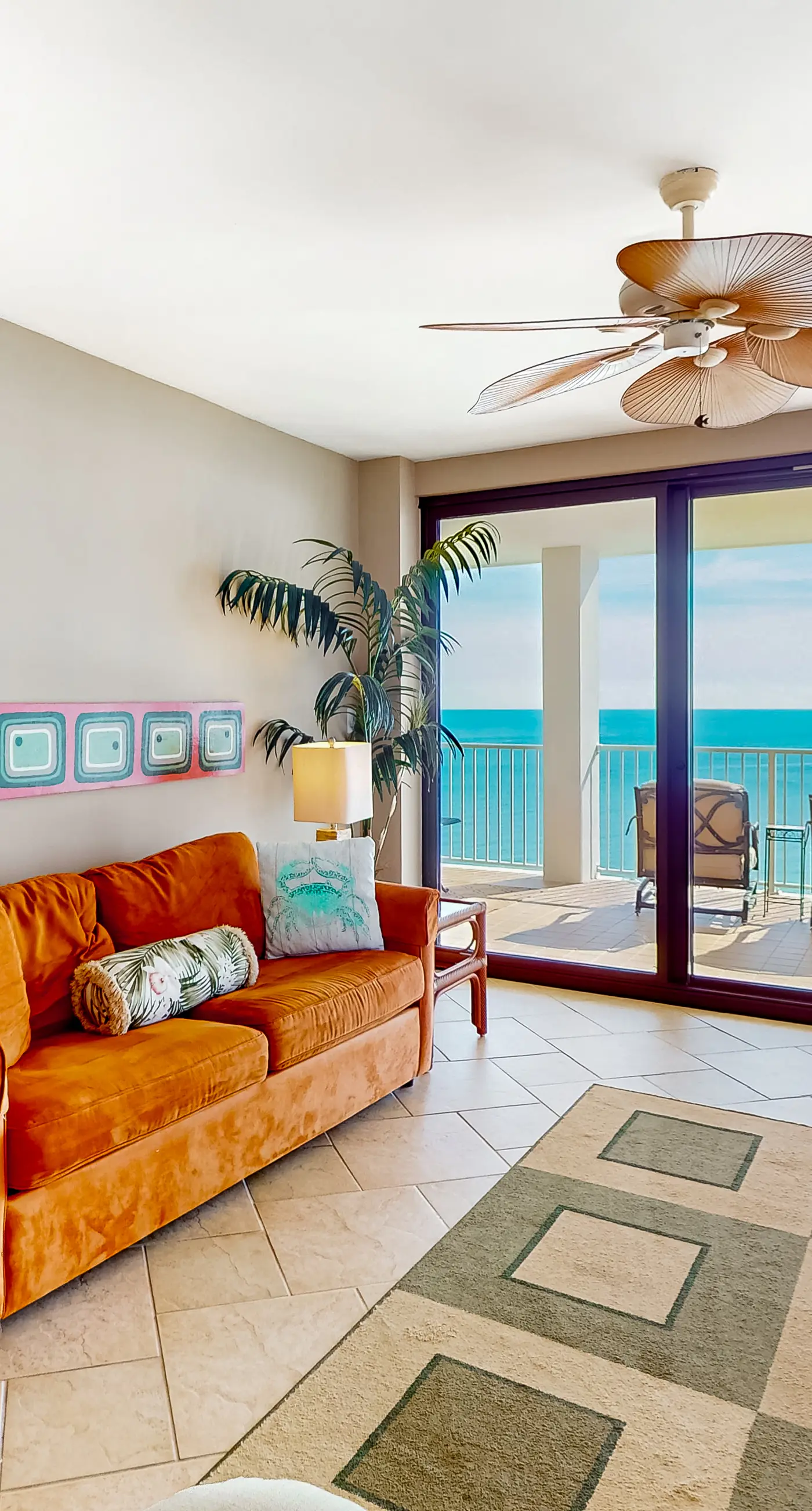 Waterfront oasis with direct beach access, pool, hot tub, & gym