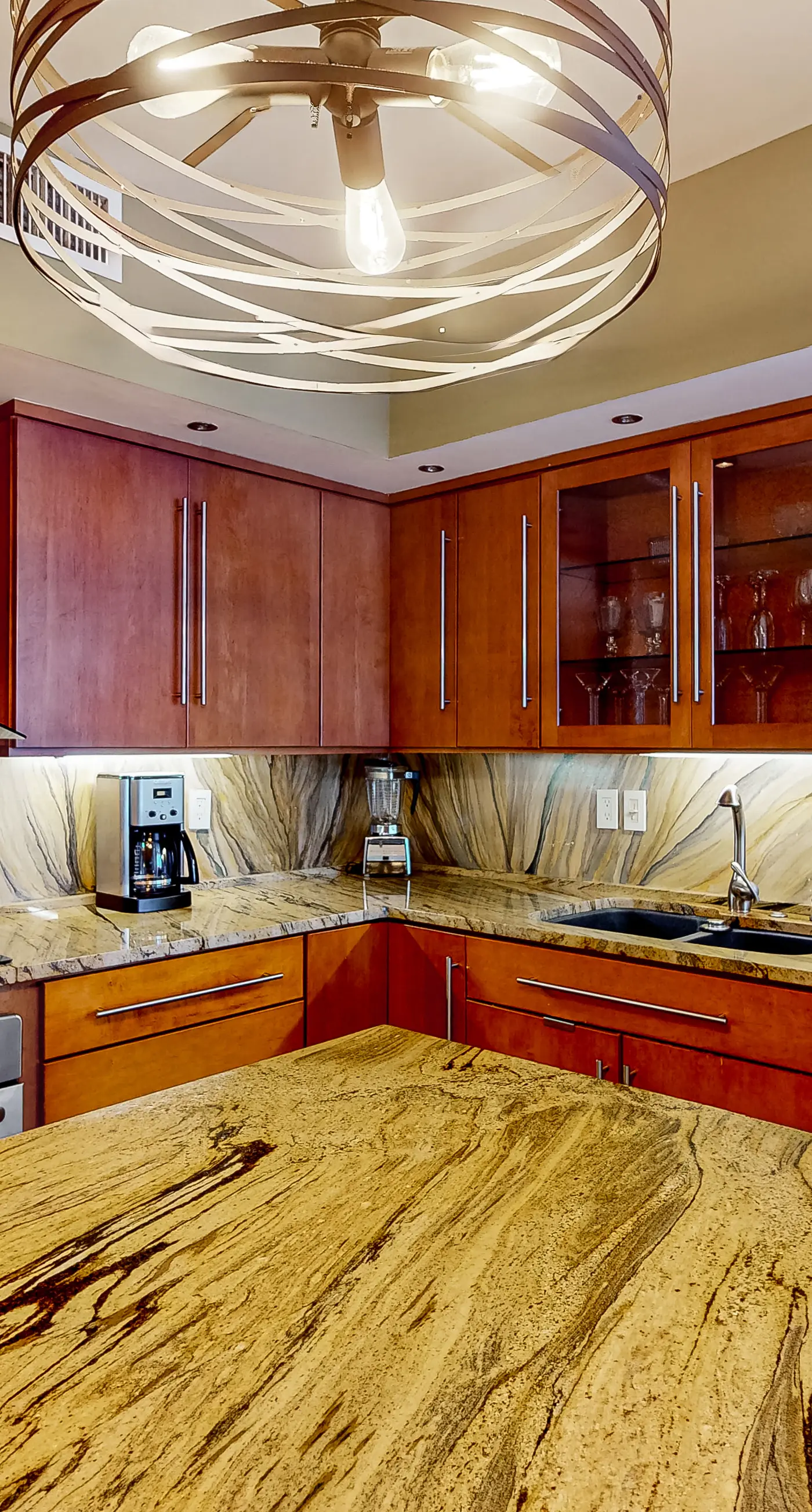 Waterfront oasis with direct beach access, pool, hot tub, & gym