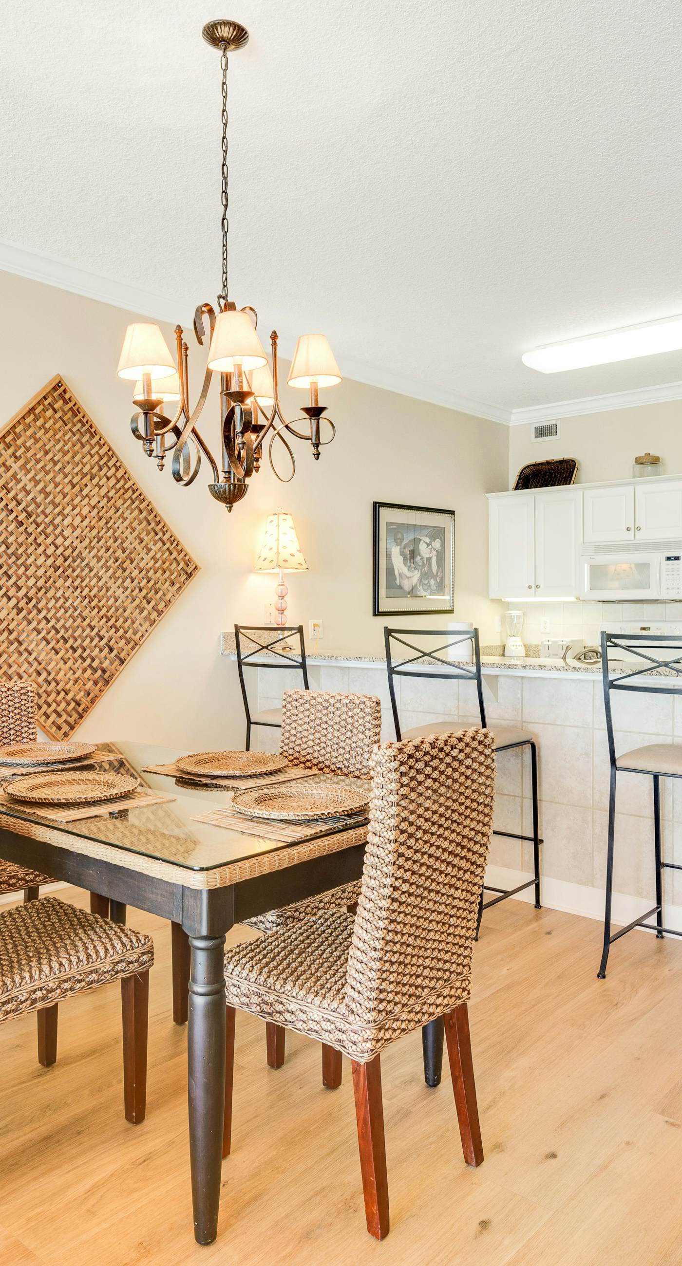 Gulf-front condo with balcony, central AC, pools, hot tubs & beach access