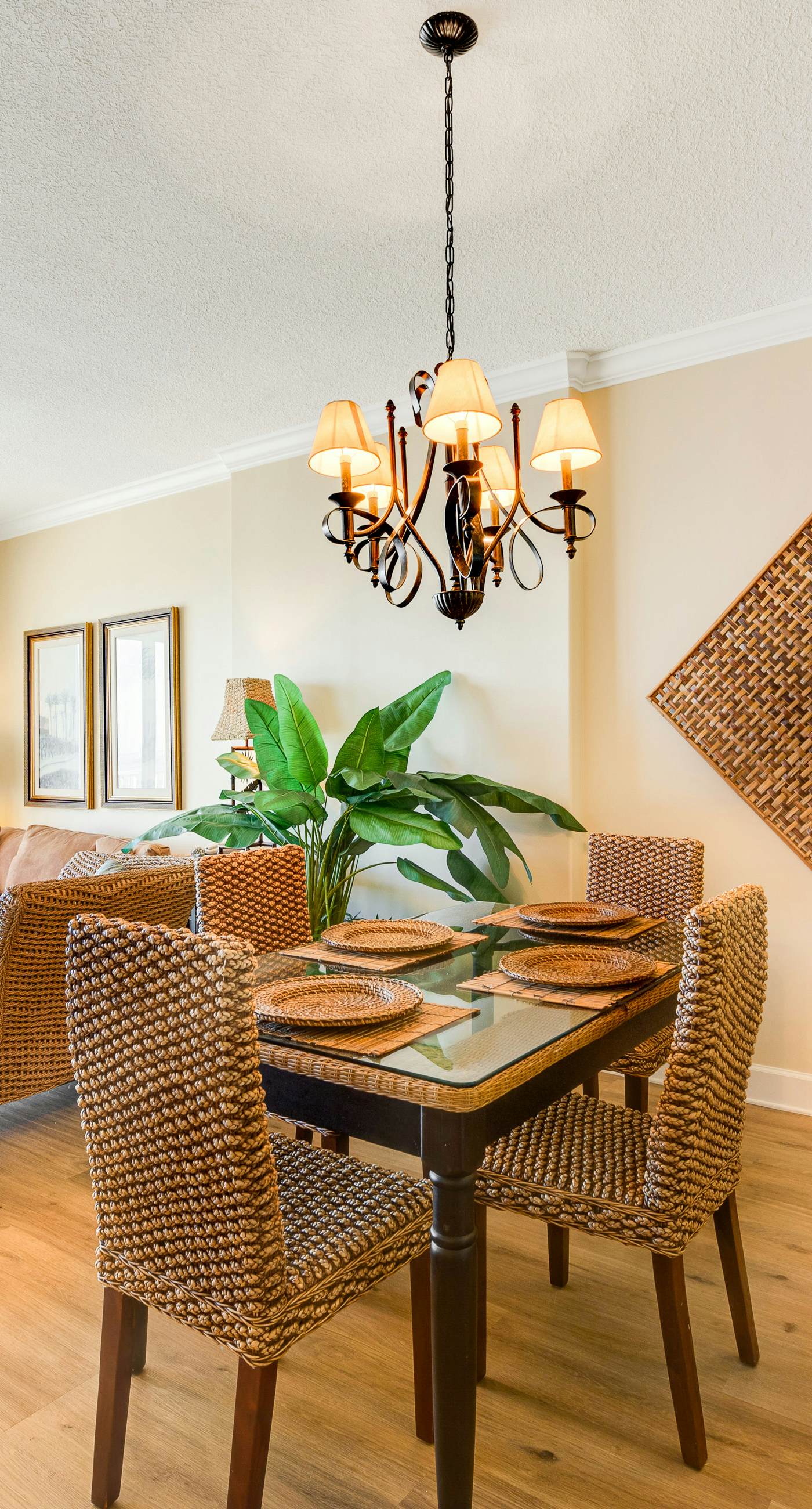 Gulf-front condo with balcony, central AC, pools, hot tubs & beach access