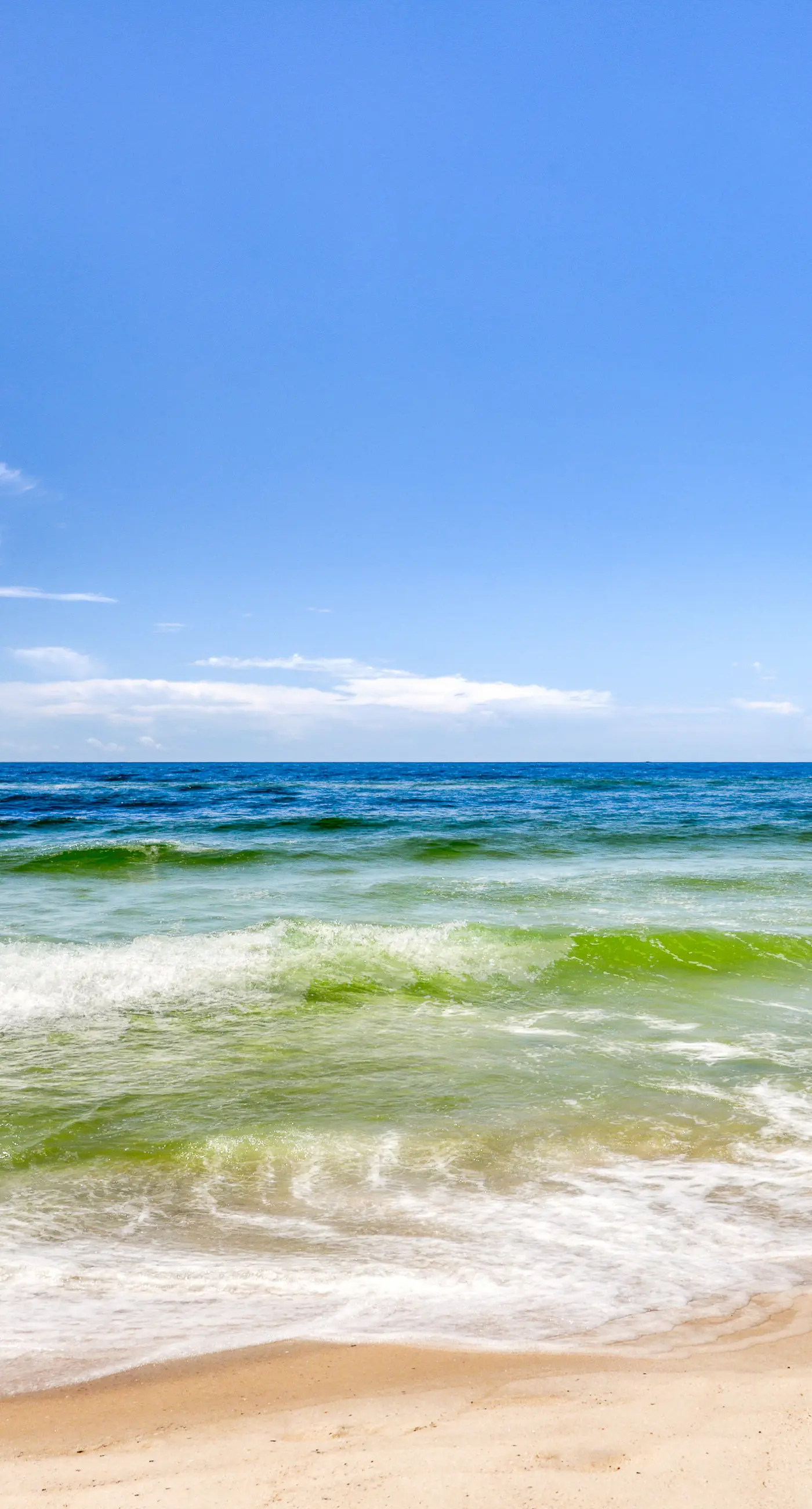 Gulf view condo with pool & fitness center - balcony, open layout, and W/D