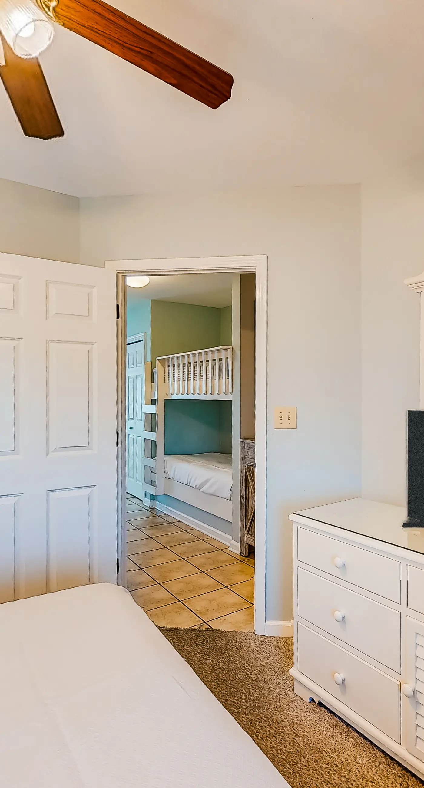 Gulf view condo with pool & fitness center - balcony, open layout, and W/D