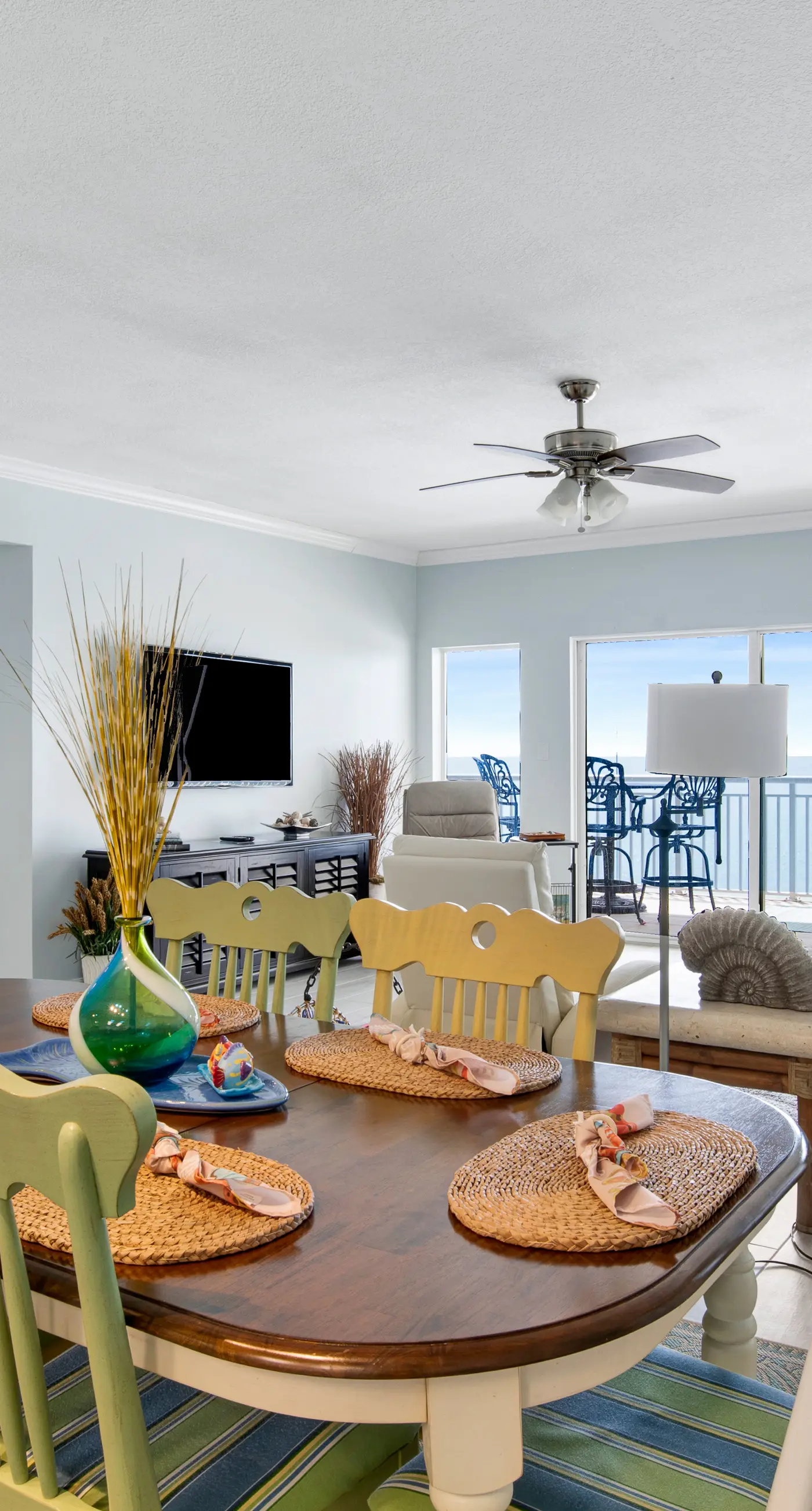 Upscale beachfront retreat w/private balcony, resort pool, sauna, & beach access