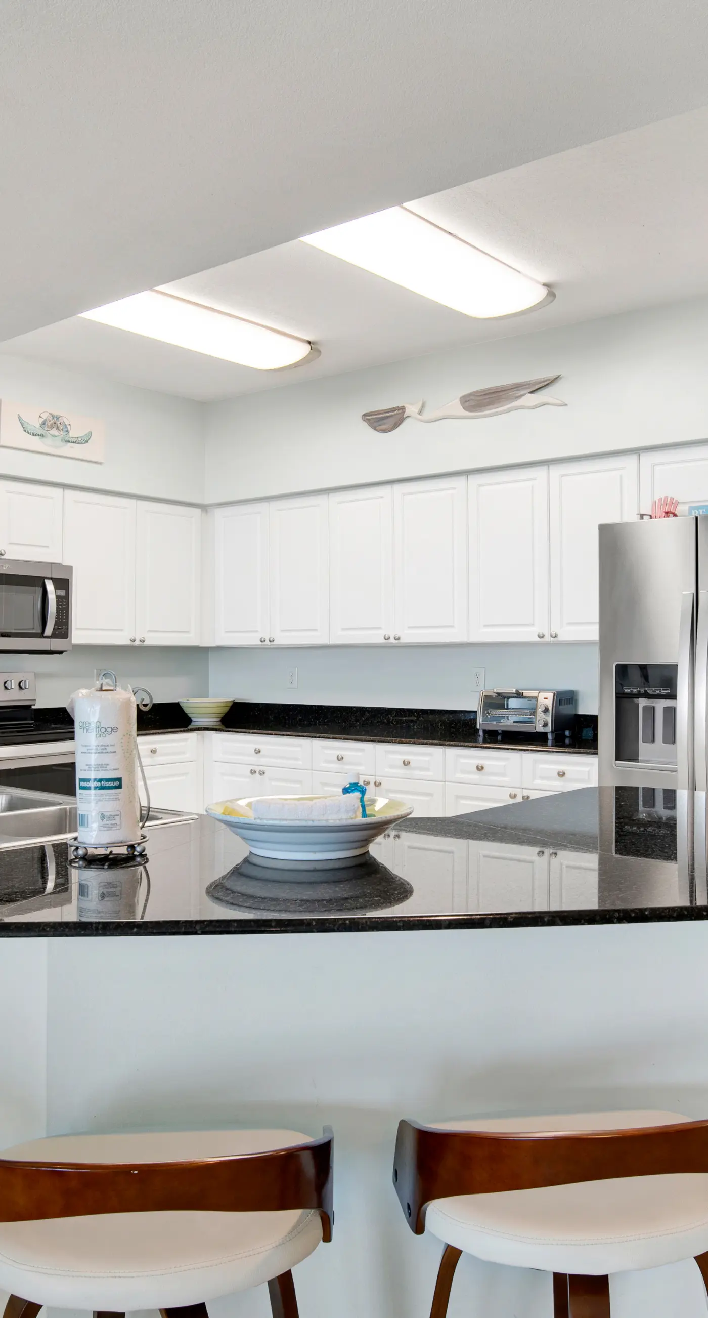 Upscale beachfront retreat w/private balcony, resort pool, sauna, & beach access