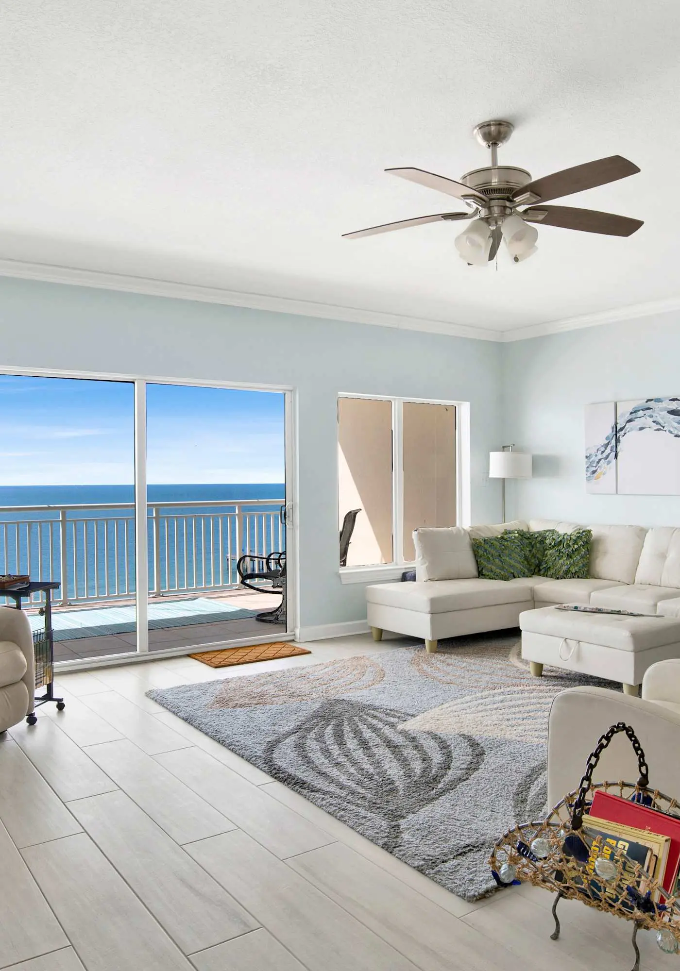 Upscale beachfront retreat w/private balcony, resort pool, sauna, & beach access