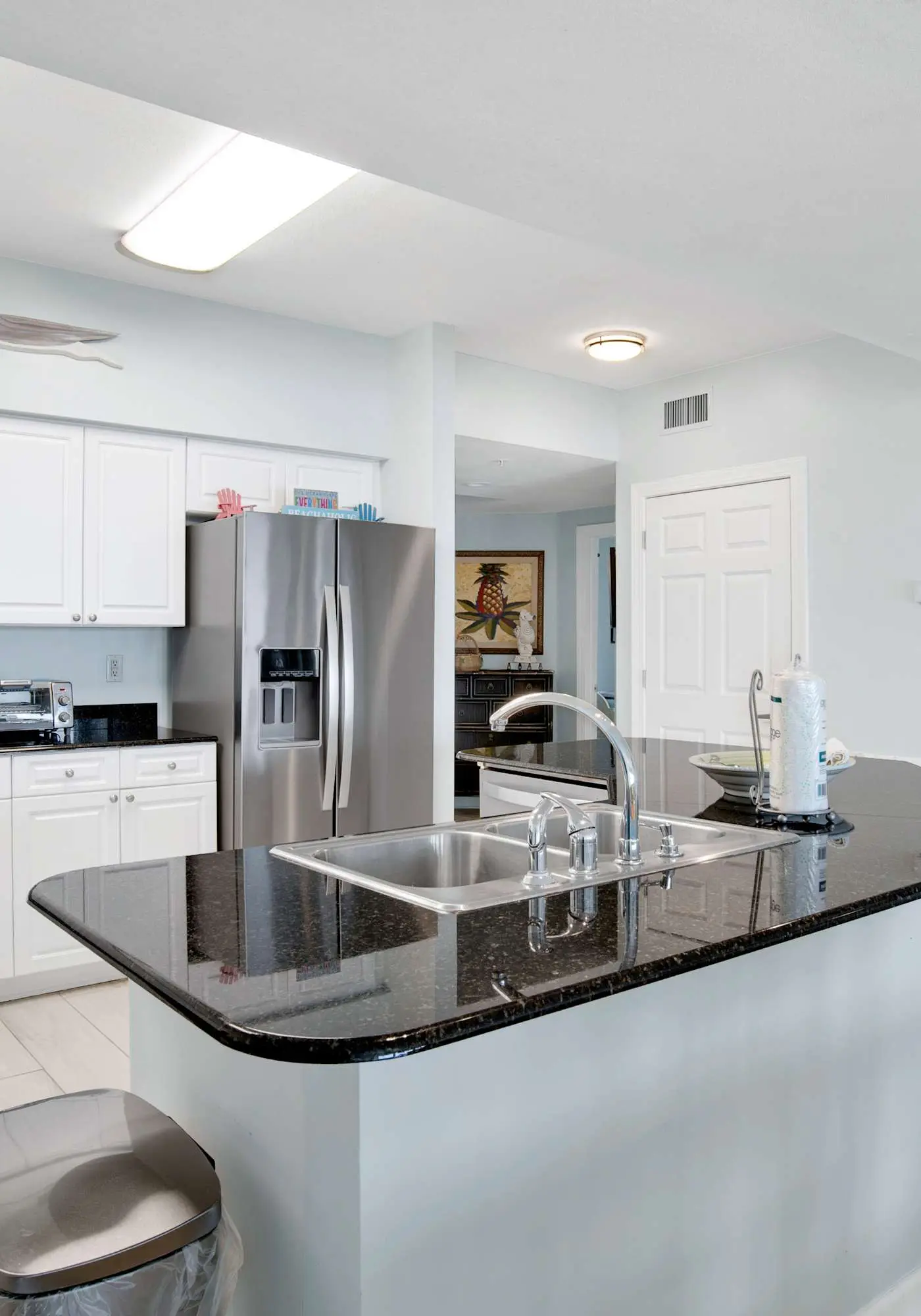 Upscale beachfront retreat w/private balcony, resort pool, sauna, & beach access