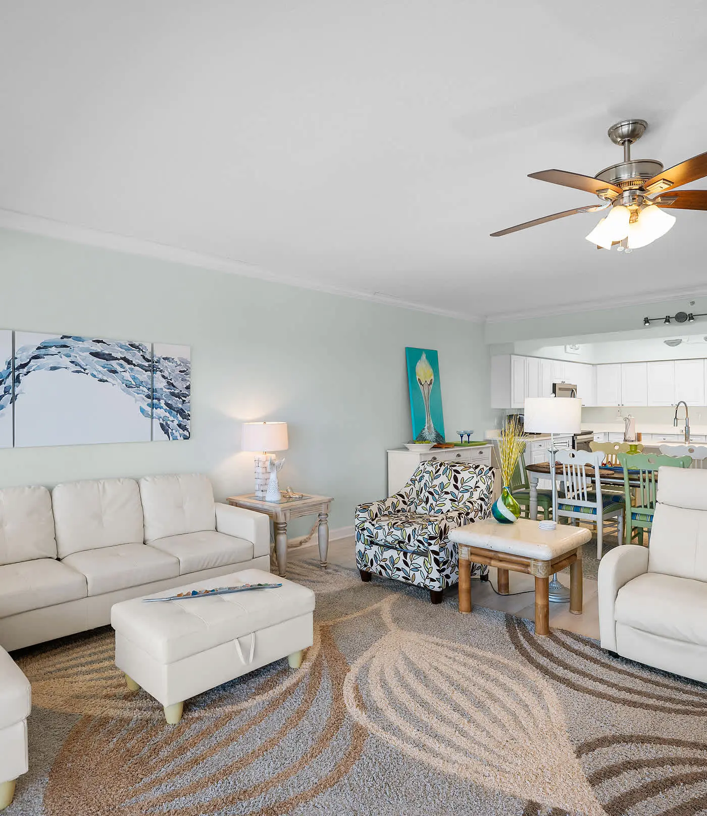 Upscale beachfront retreat w/private balcony, resort pool, sauna, & beach access