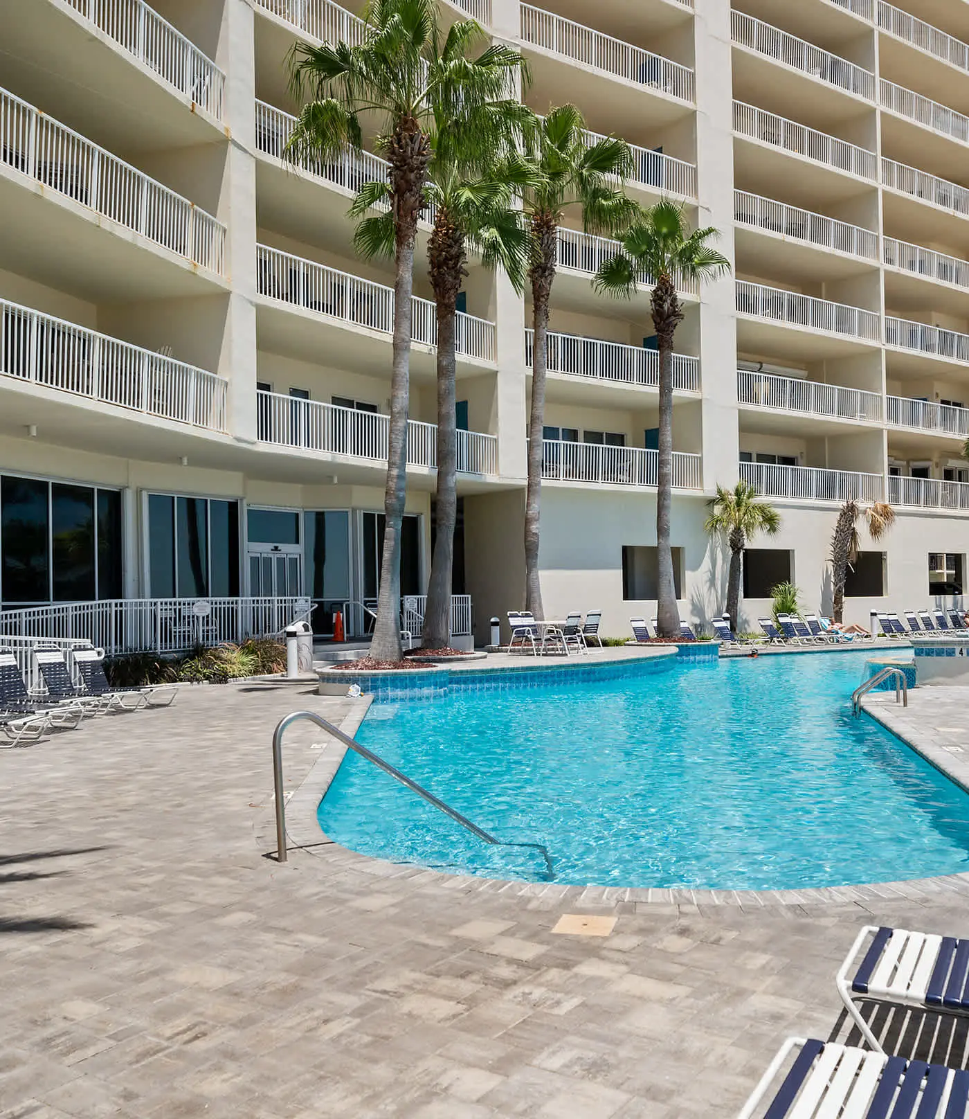 Upscale beachfront retreat w/private balcony, resort pool, sauna, & beach access