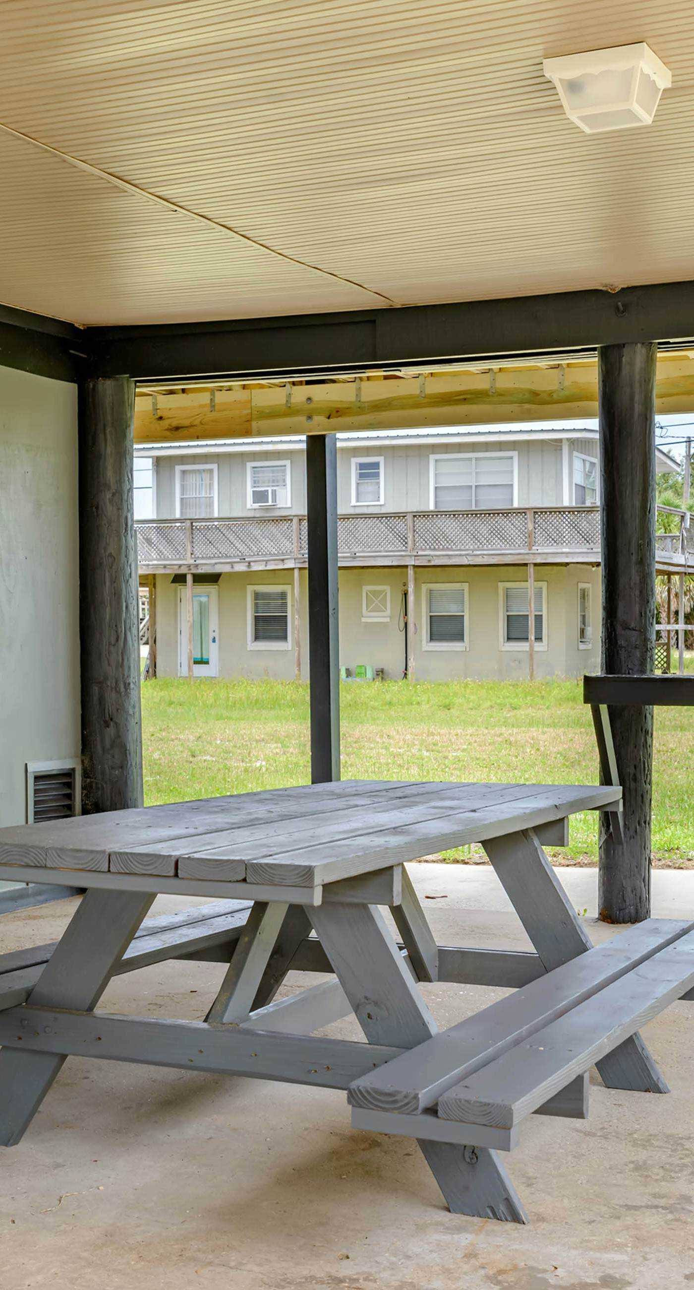 Unique beachside A-frame with porches, fantastic views & ocean access