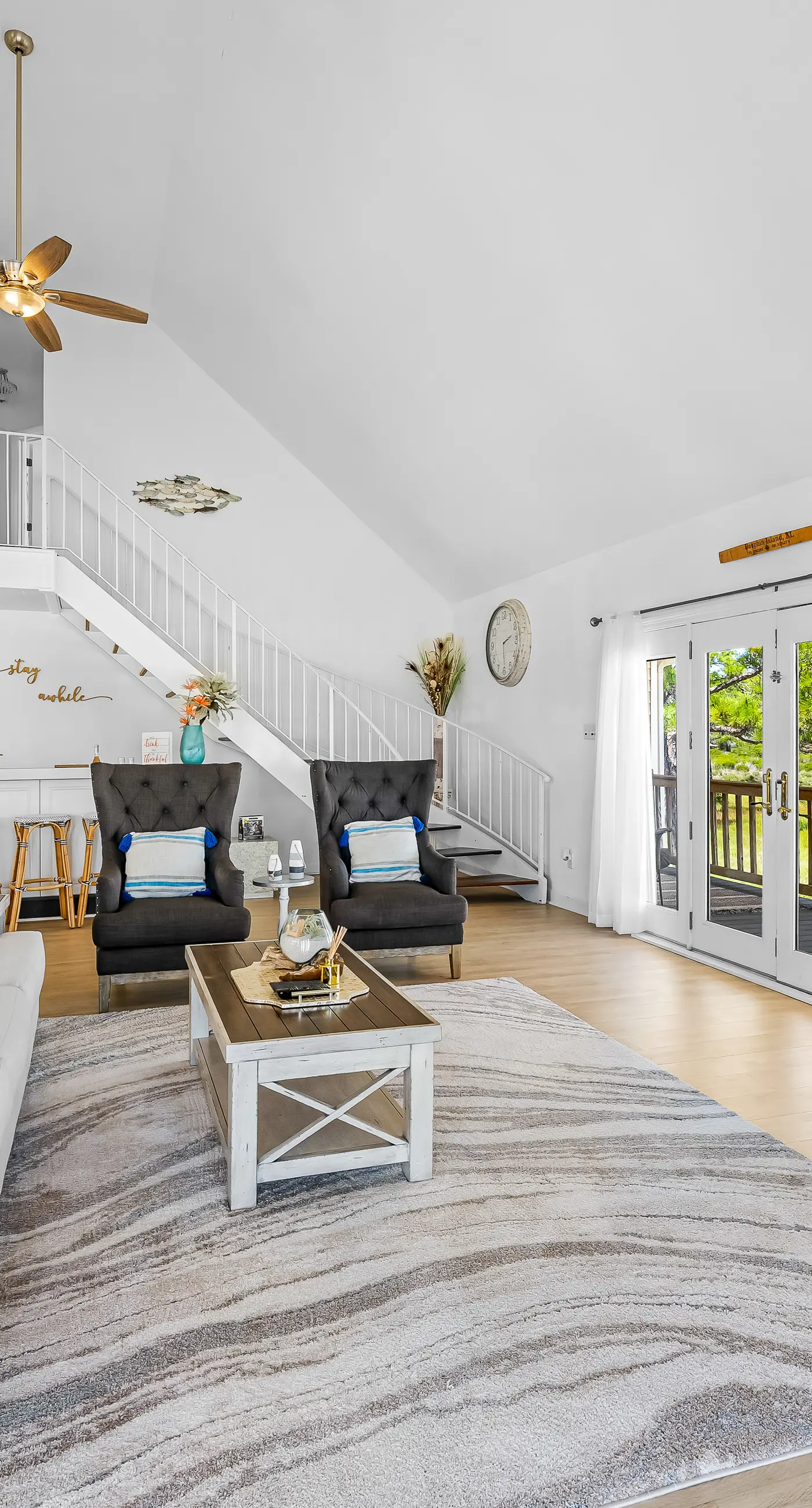 Dog-friendly beach house w/ stunning water views, wrap-around decks & a loft
