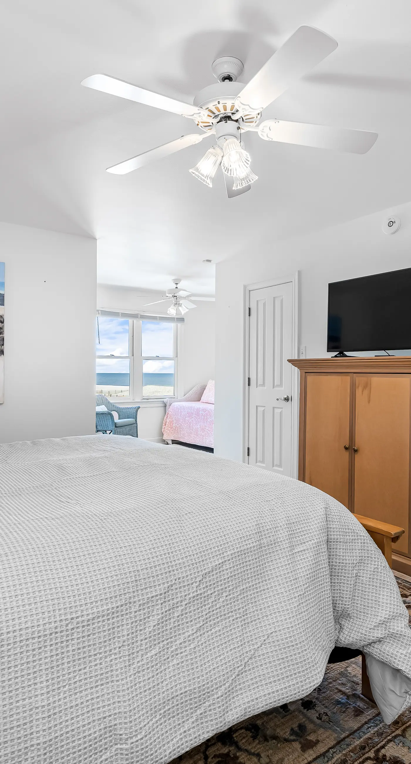 Dog-friendly beach house w/ stunning water views, wrap-around decks & a loft