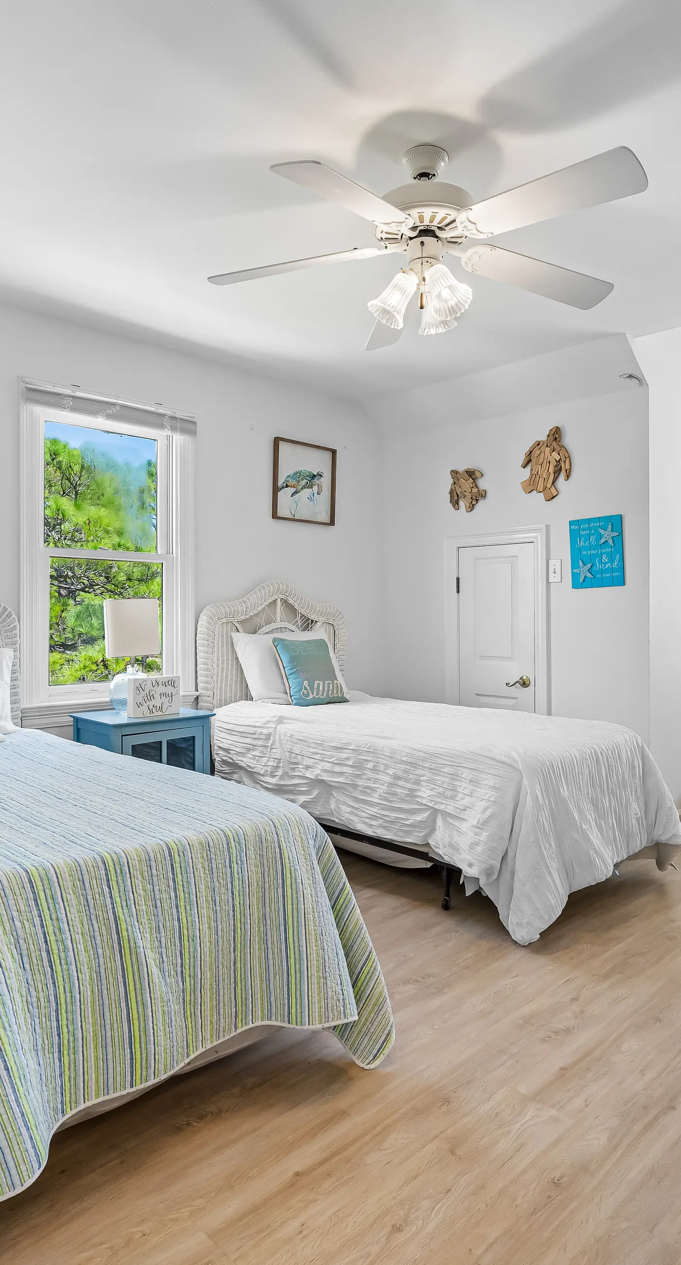 Dog-friendly beach house w/ stunning water views, wrap-around decks & a loft