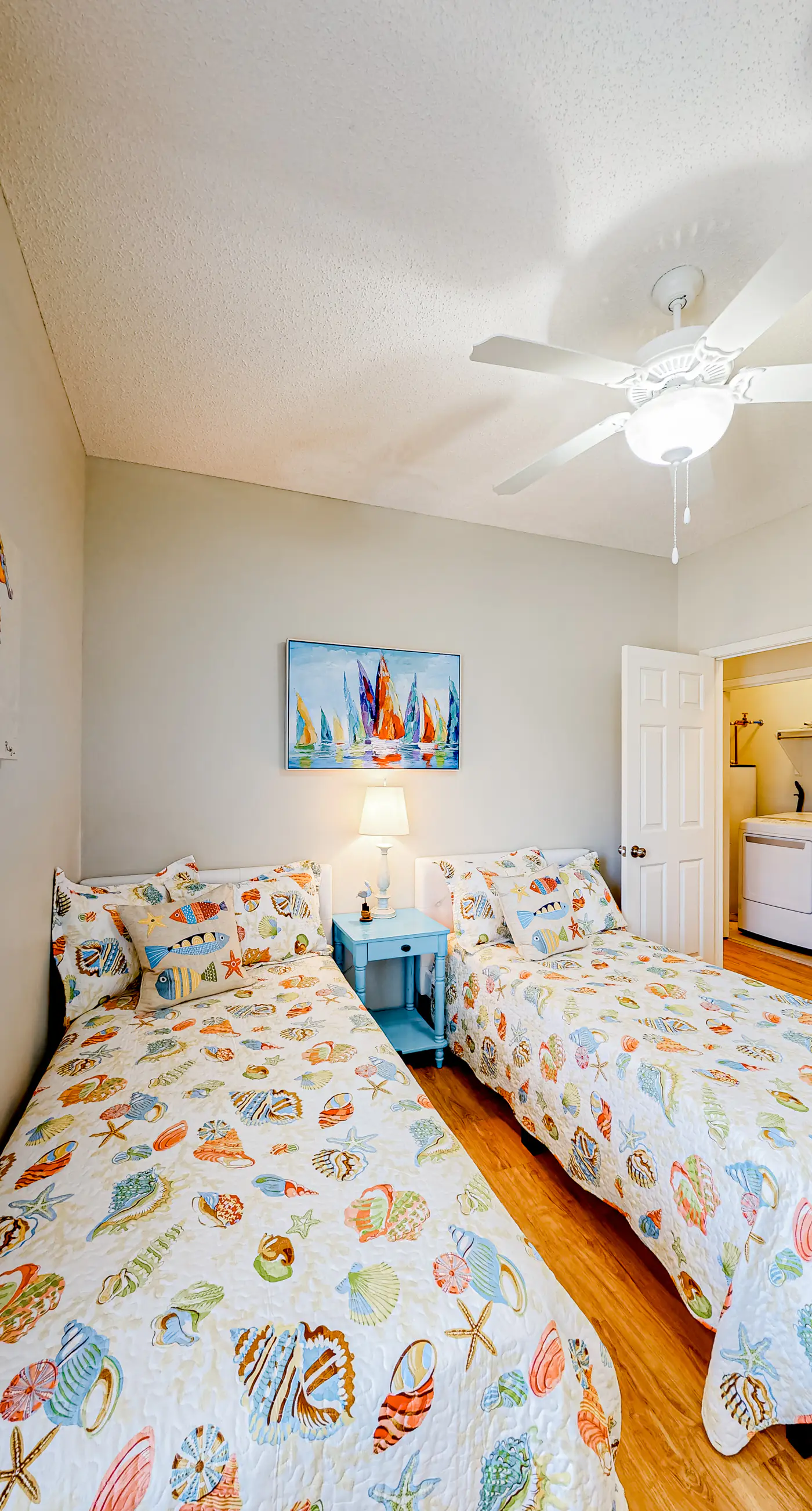 Easy beach access, dog-friendly island home with private hot tub & shared pool