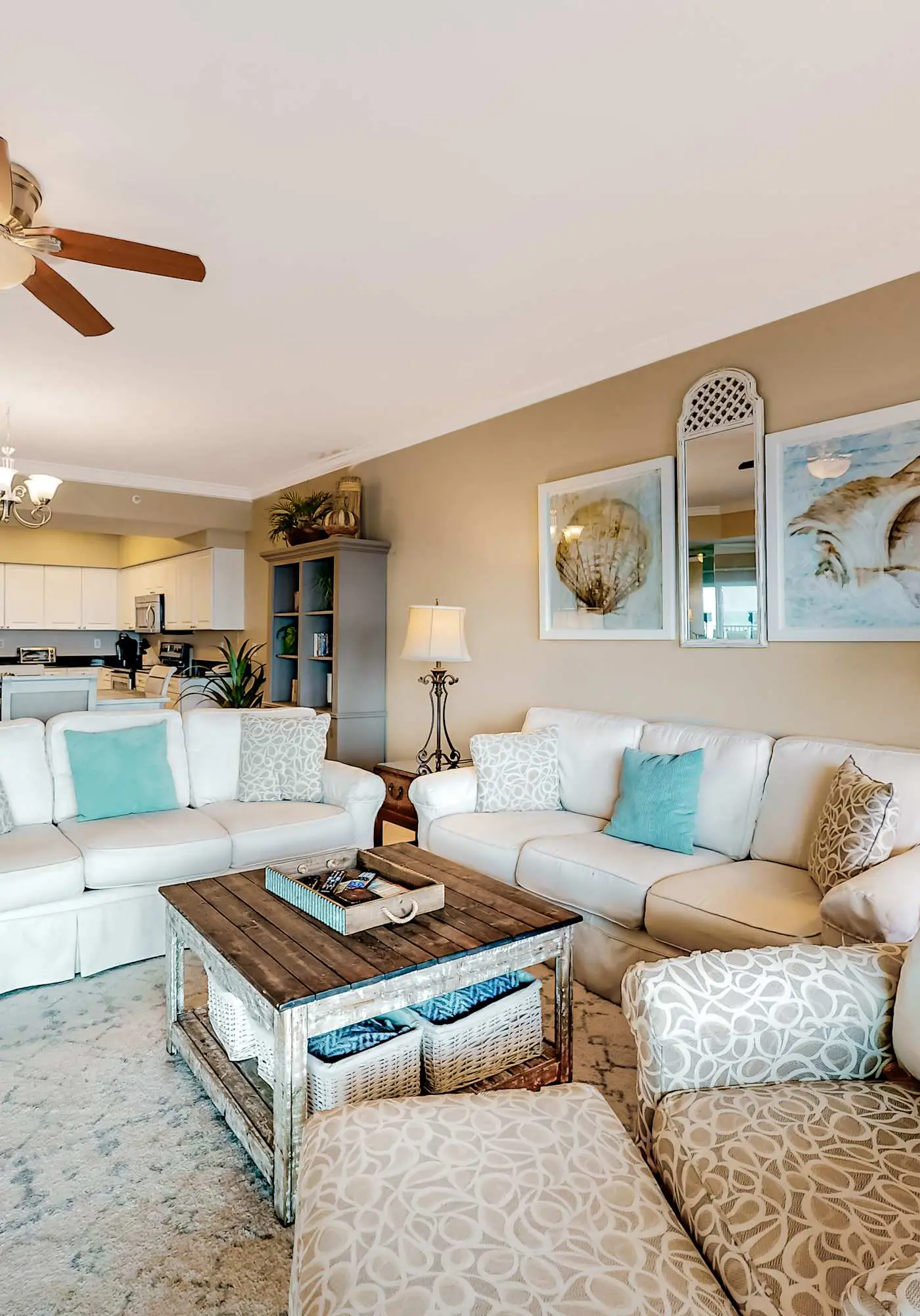 Beachfront condo with Gulf views, indoor & outdoor pools, gym & sauna