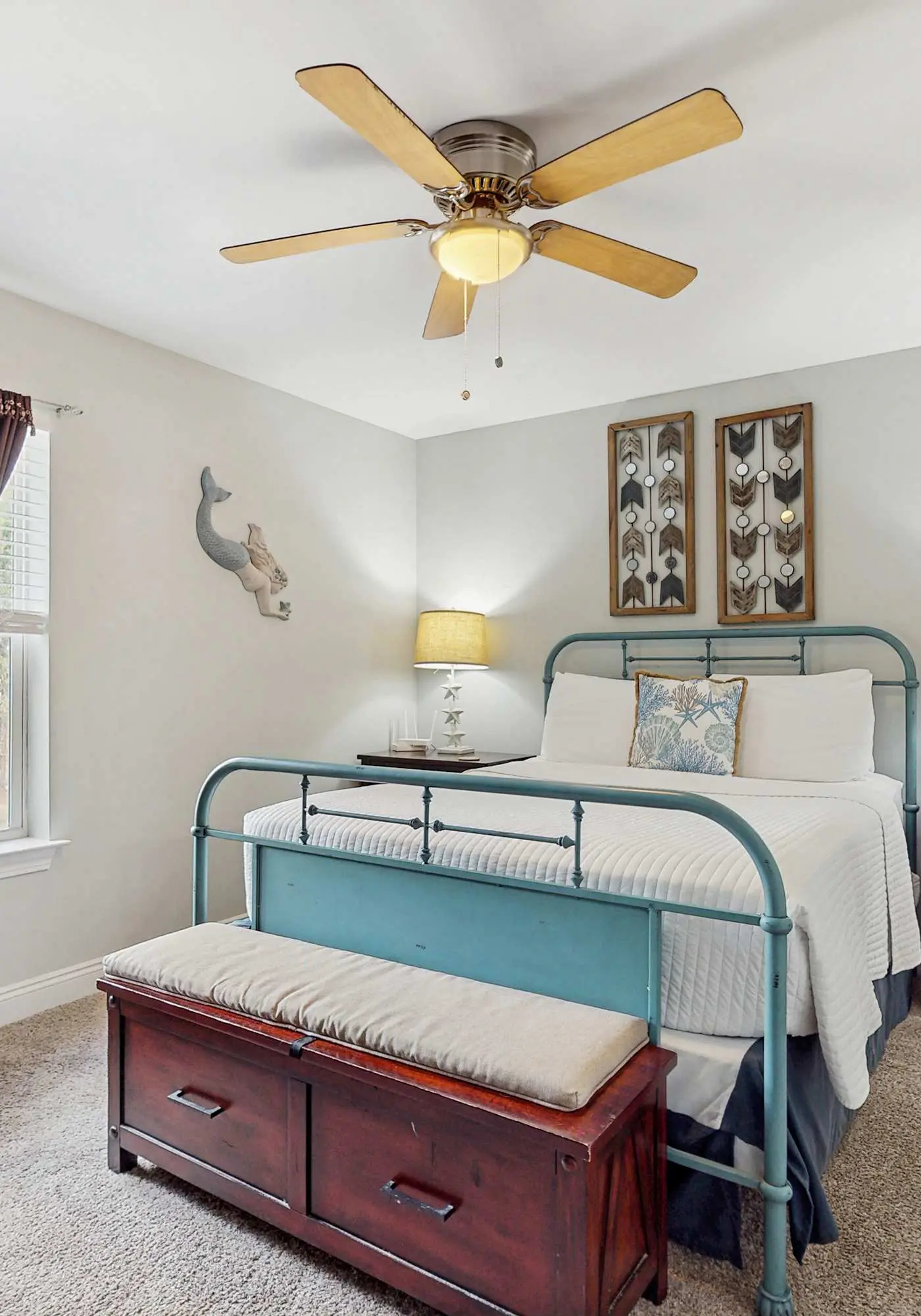 Island Home With Spacious Deck, Lower Patio, Free WiFi, & Beach Access Nearby