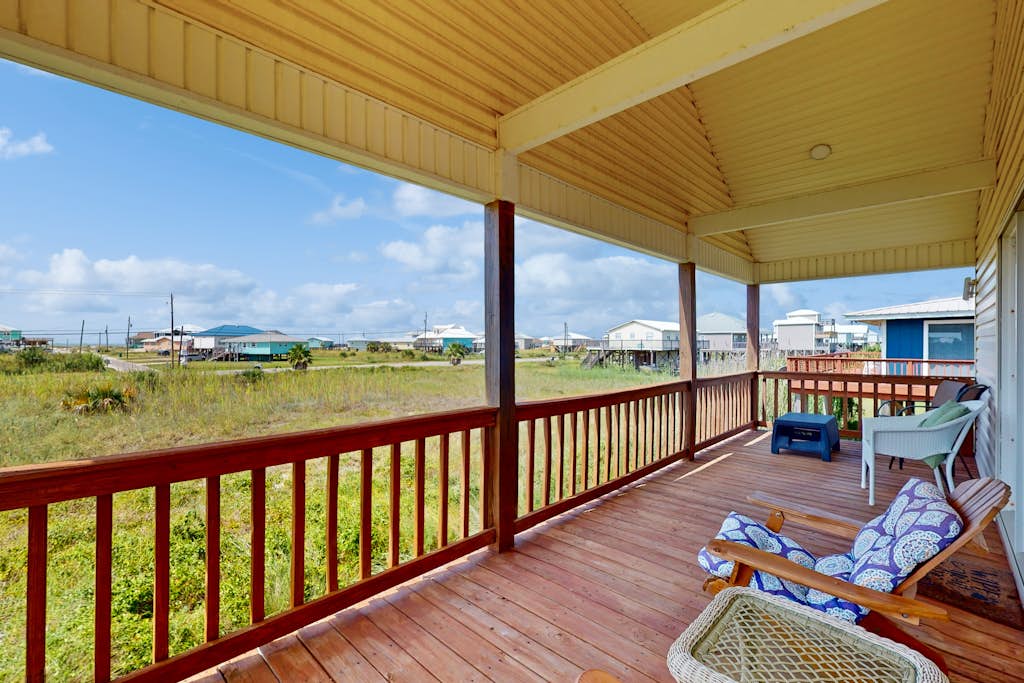 Dog-friendly house w/canal views, balcony, private washer/dryer - close to beach