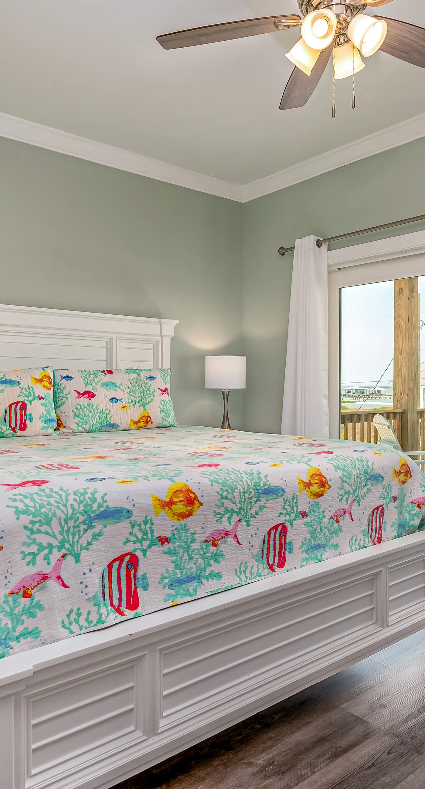 Beach house with Gulf views, deck, hot tub, new pool, grill, & WiFi