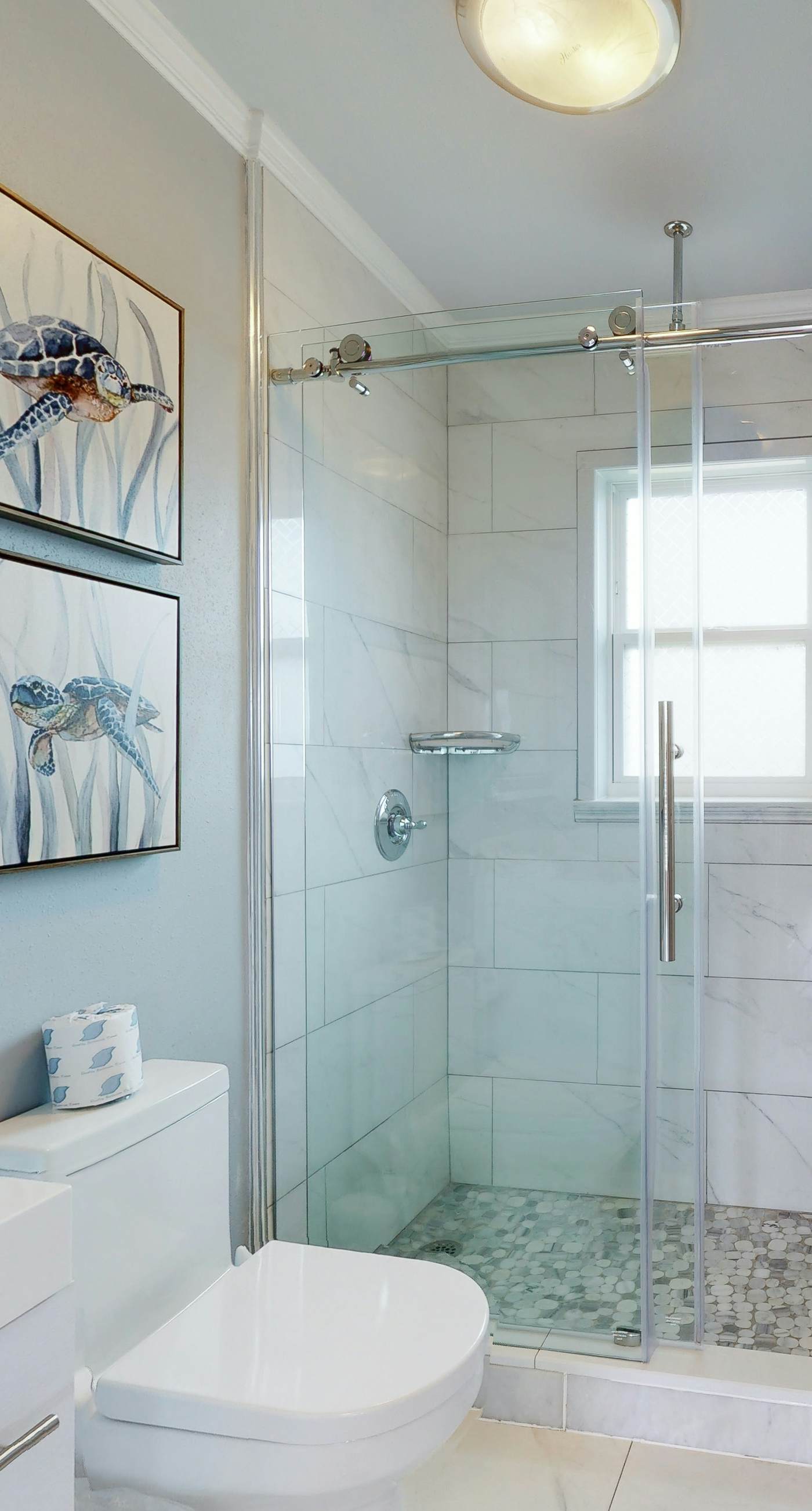 Bay view home with WiFi, central ac, & decks - snowbirds, dogs welcome