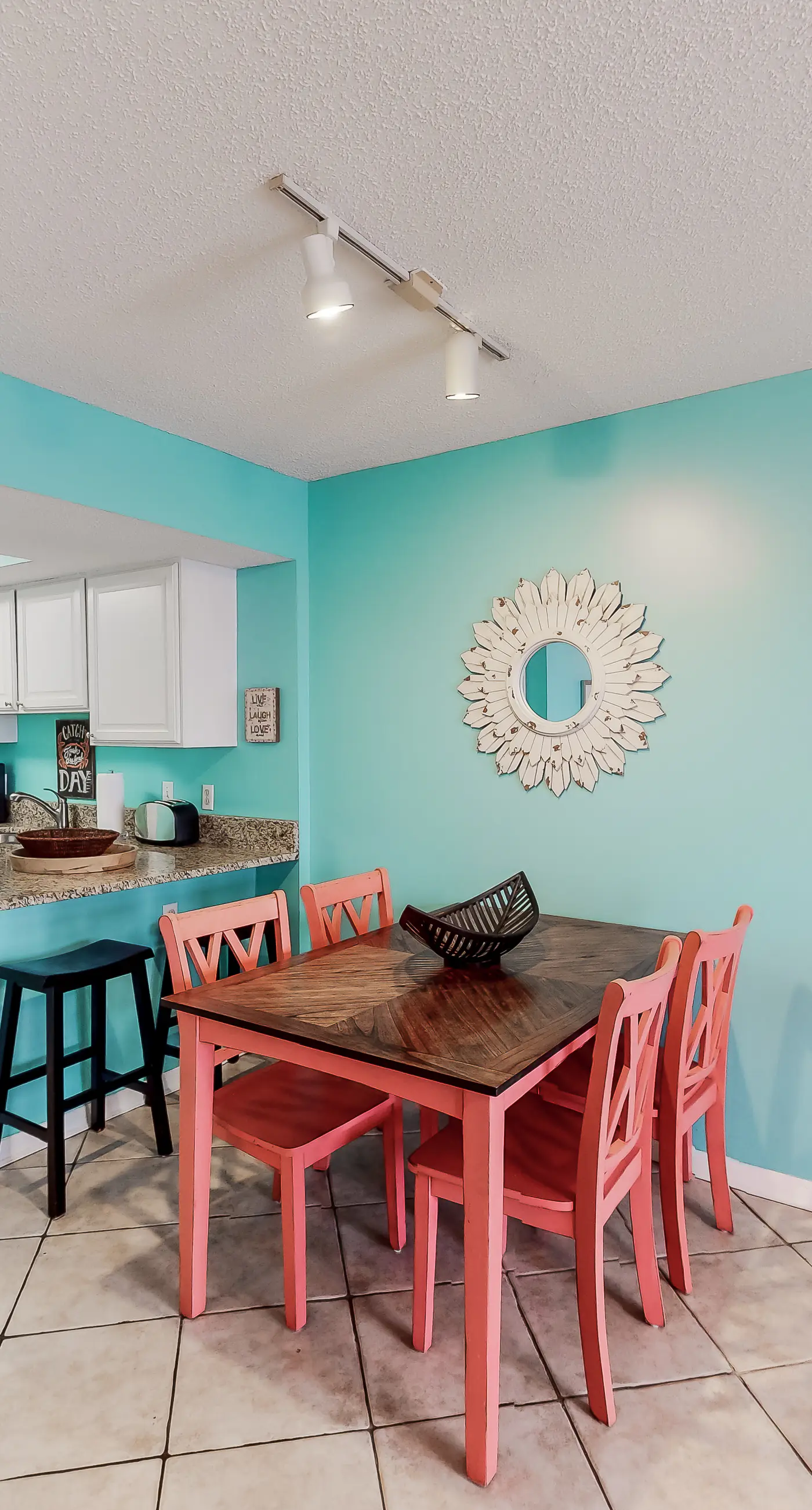 Gulf-front condo with central AC, balcony & pool