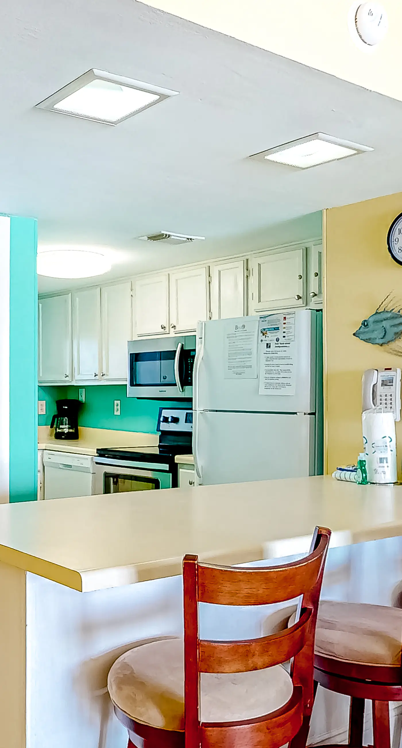 Fourth-floor Gulf-front getaway with balcony, views, central AC, & outdoor pool