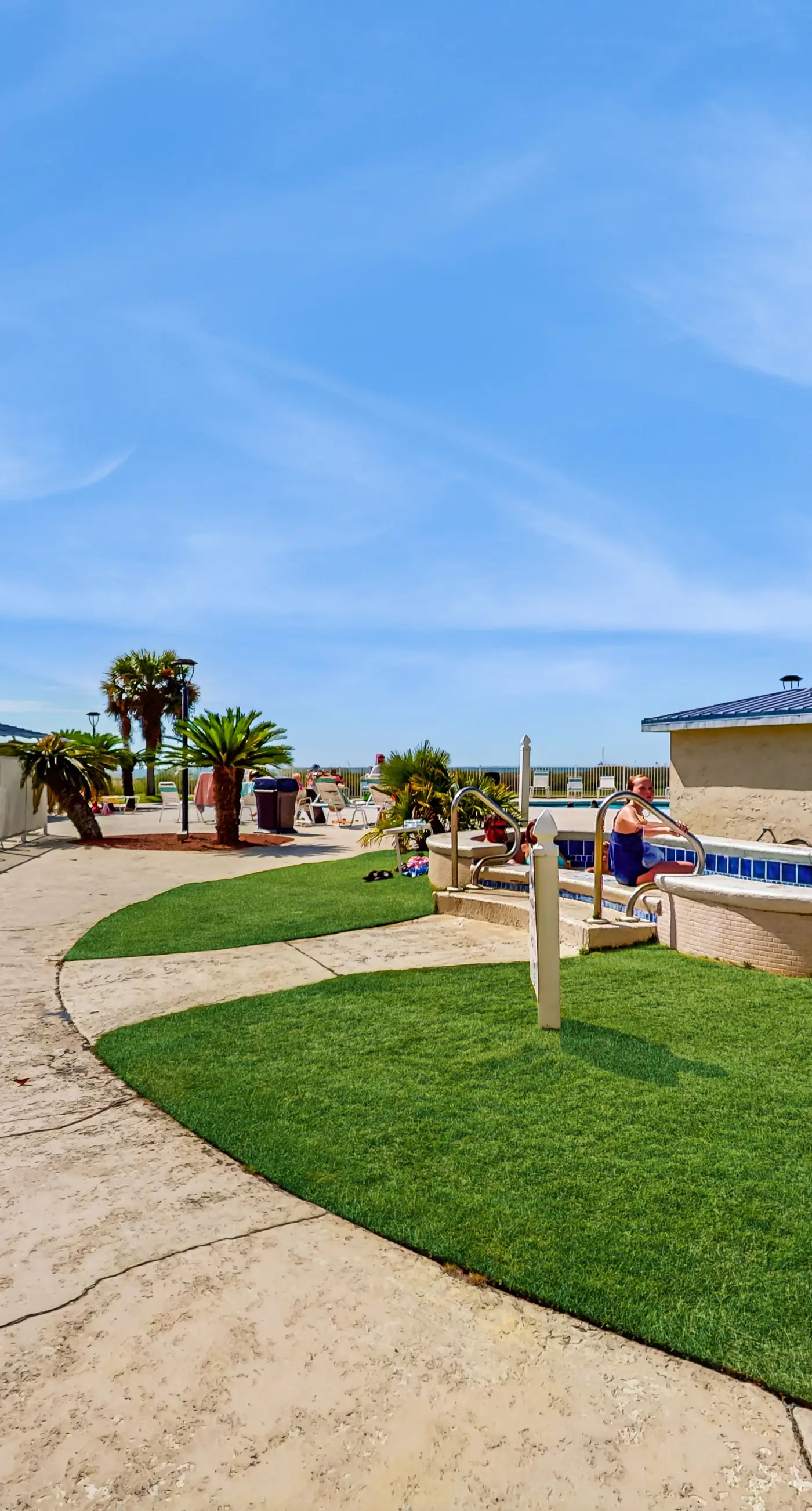 Gorgeous top-floor beachfront condo with indoor pool, hot tub, sauna, & gym