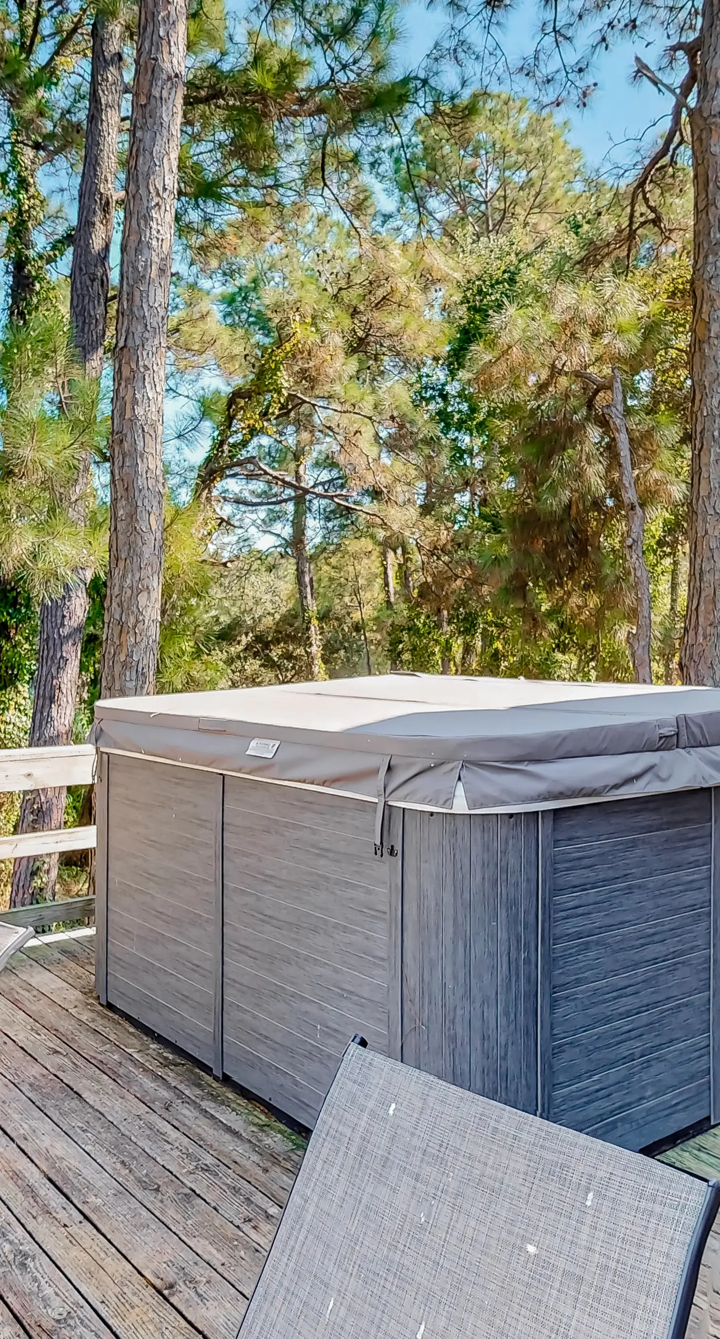 Bayfront home with Gulf views & deck with private swim spa - dog-friendly