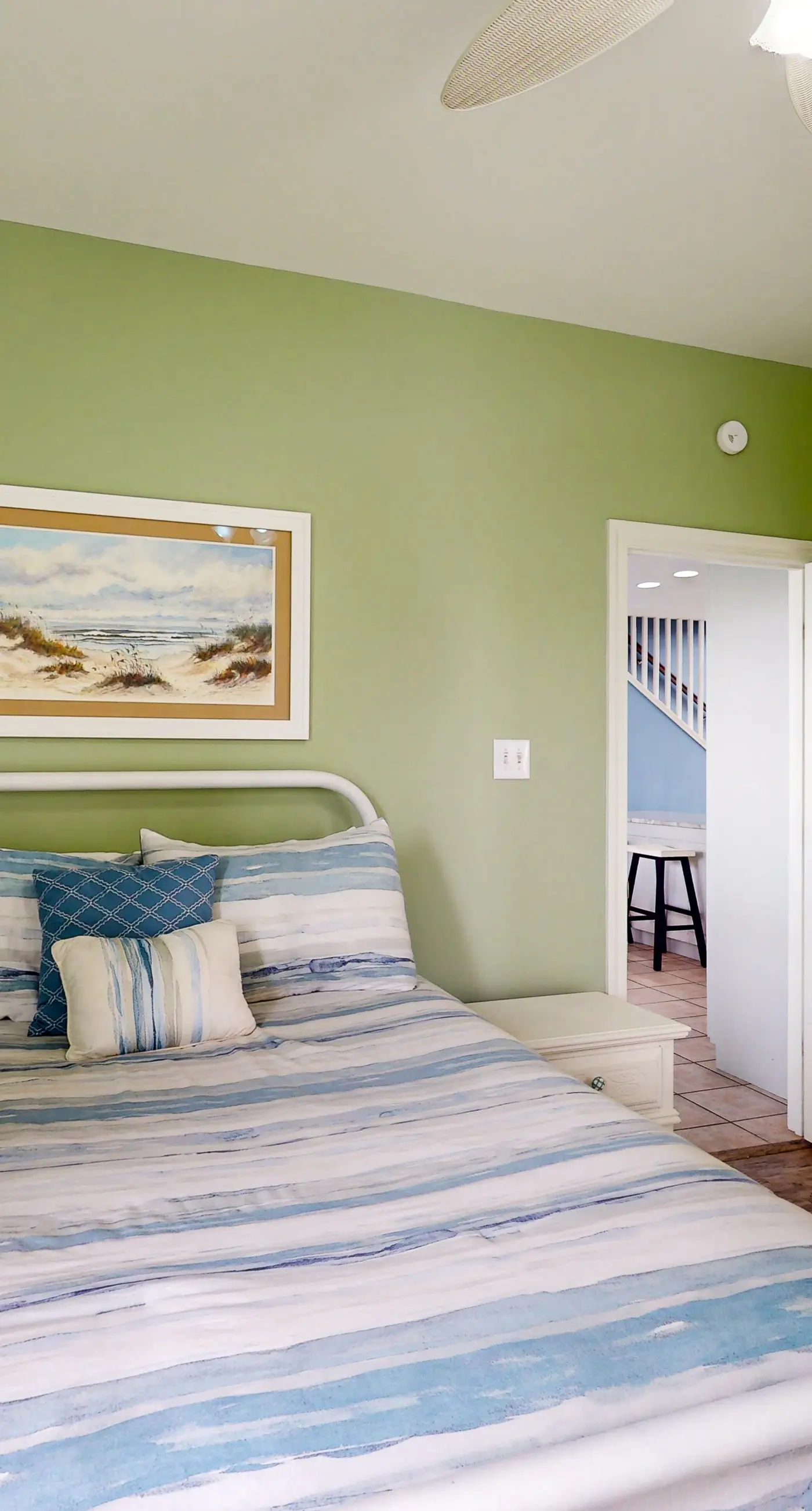 Two-story, dog-friendly home with partial ocean views, decks, private washer,dryer