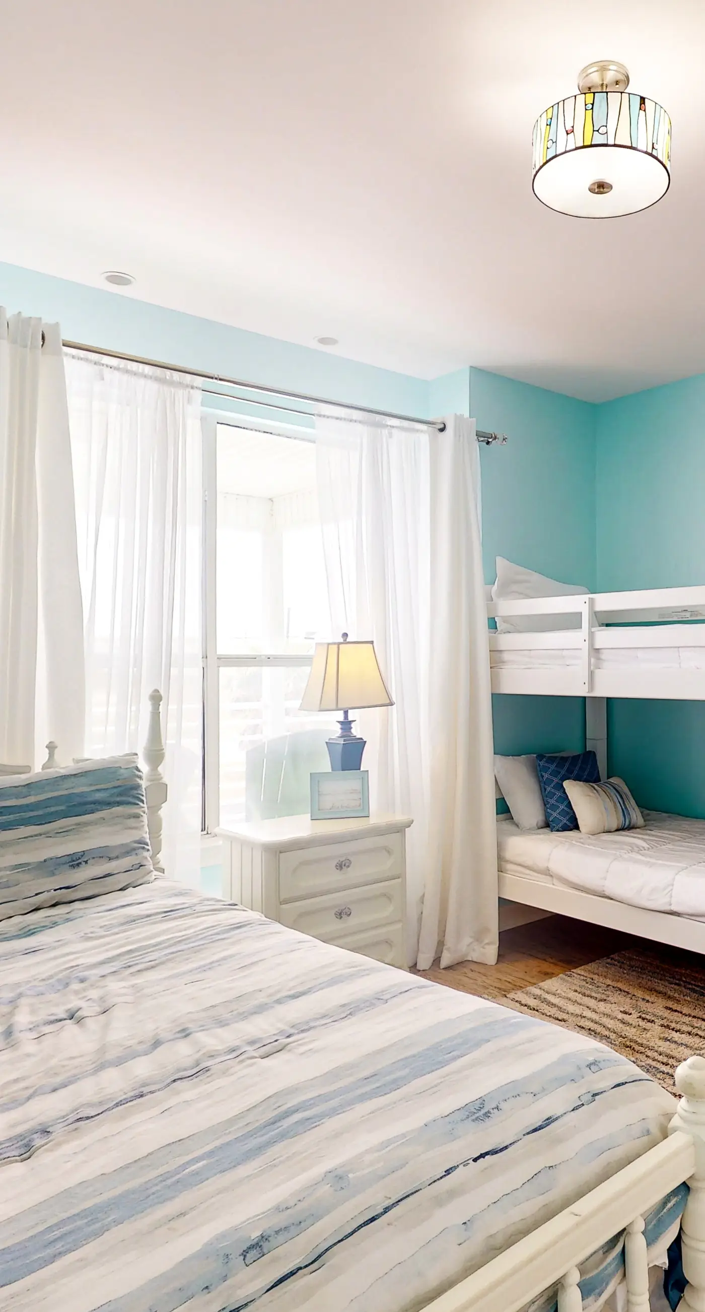 Two-story, dog-friendly home with partial ocean views, decks, private washer,dryer