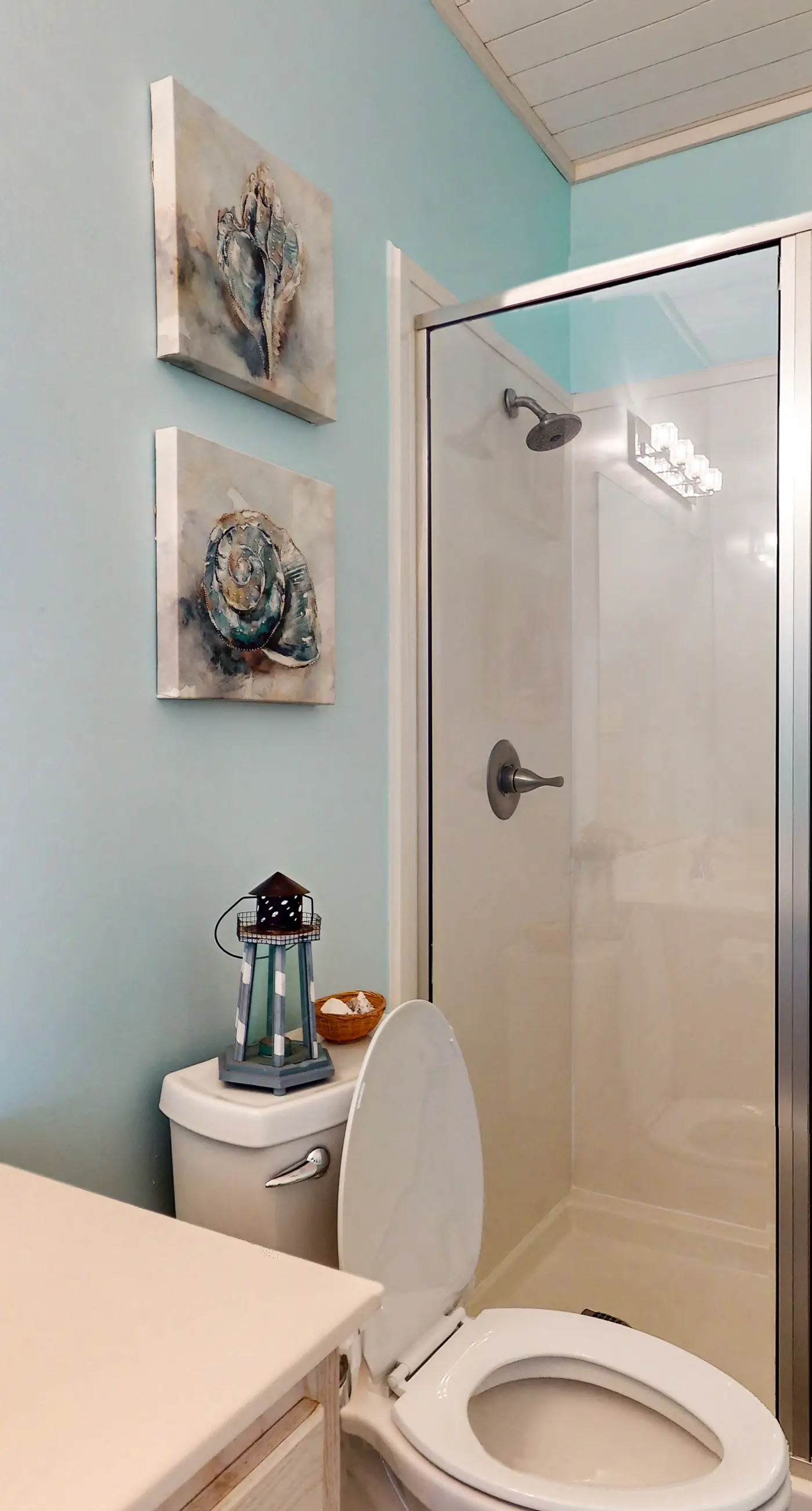 Two-story, dog-friendly home with partial ocean views, decks, private washer,dryer