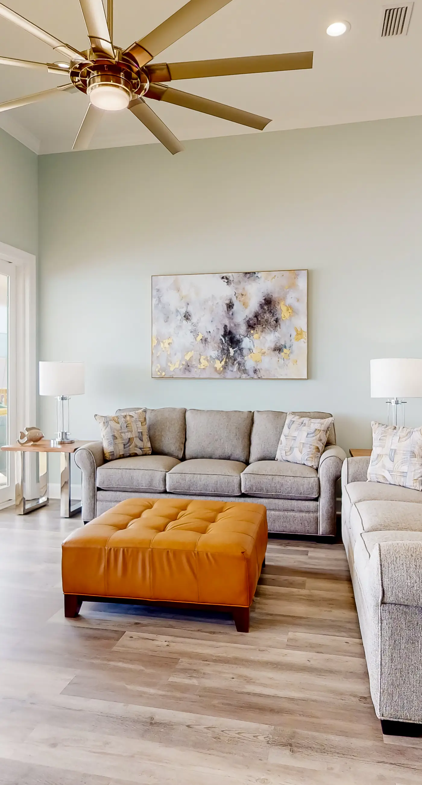 Exquisite oceanfront beach home with hot tub, central AC, balcony, & W&D