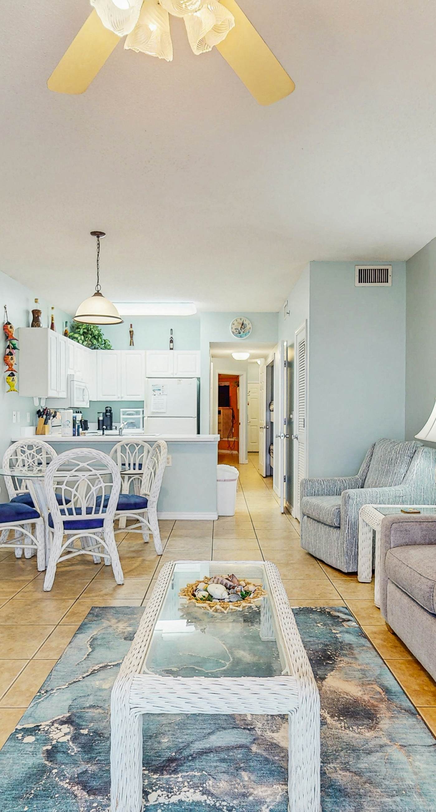 Unique dog-friendly Gulf-front condo with amazing views, pools, sauna, gym, & AC