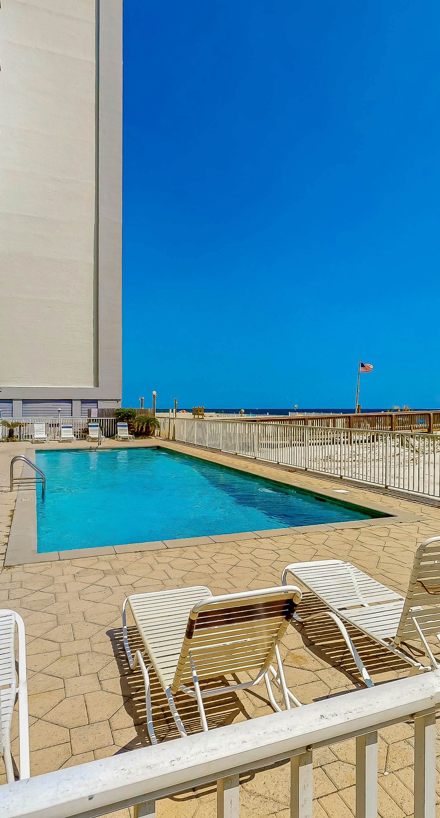 Unique dog-friendly Gulf-front condo with amazing views, pools, sauna, gym, & AC