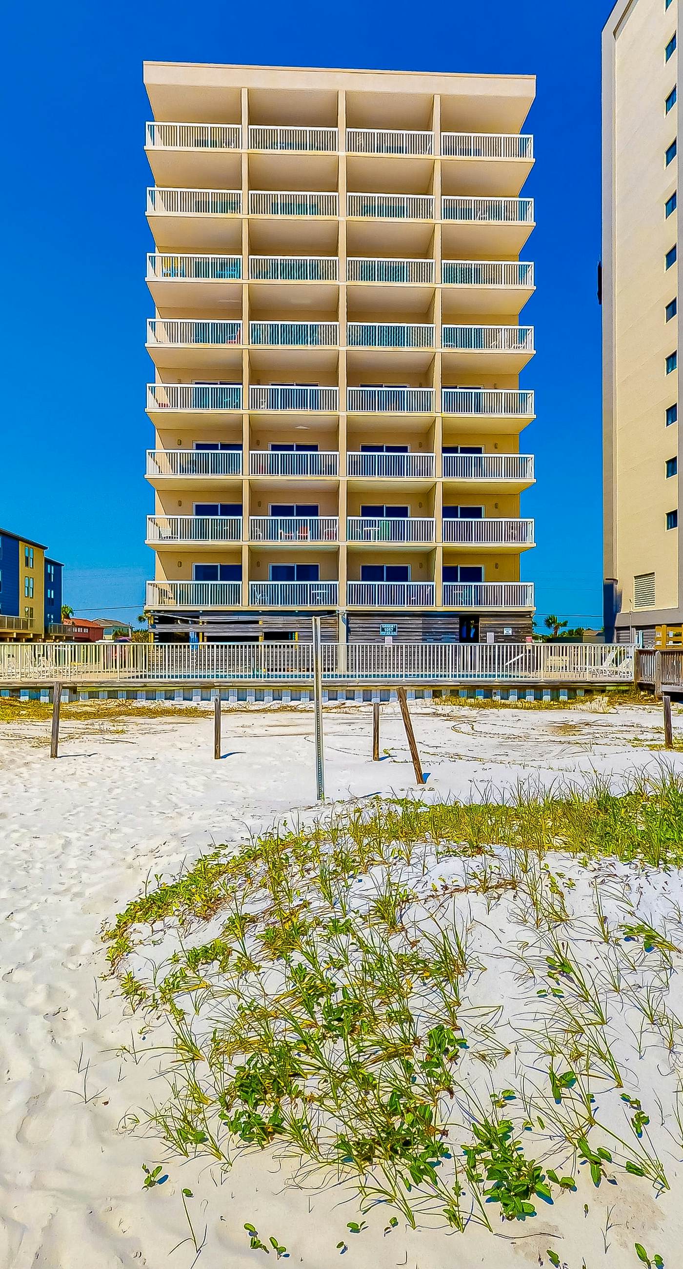 Unique dog-friendly Gulf-front condo with amazing views, pools, sauna, gym, & AC