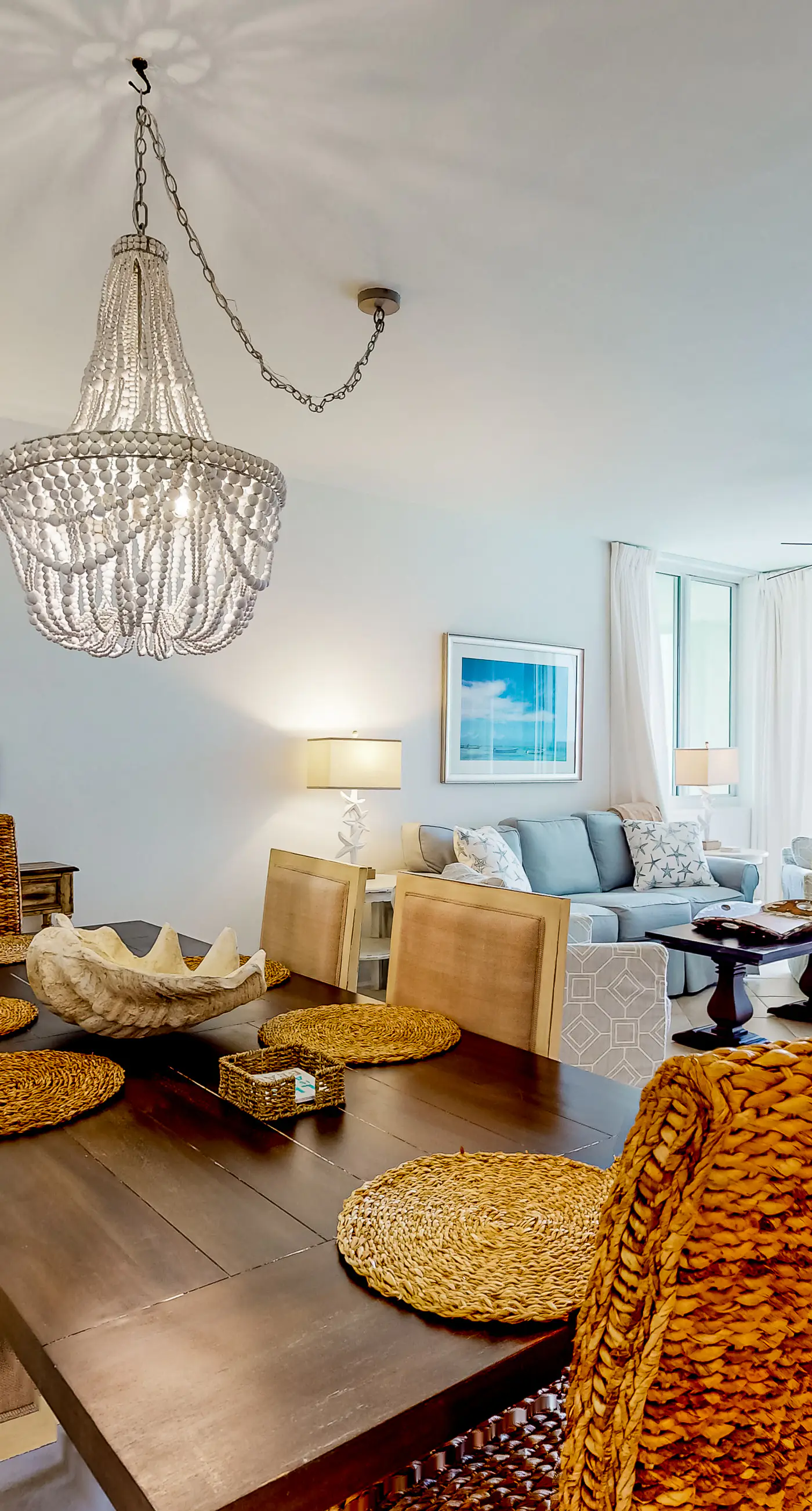 Peaceful water view condo with sauna, pool, tennis court, W&D, hot tub, & patio