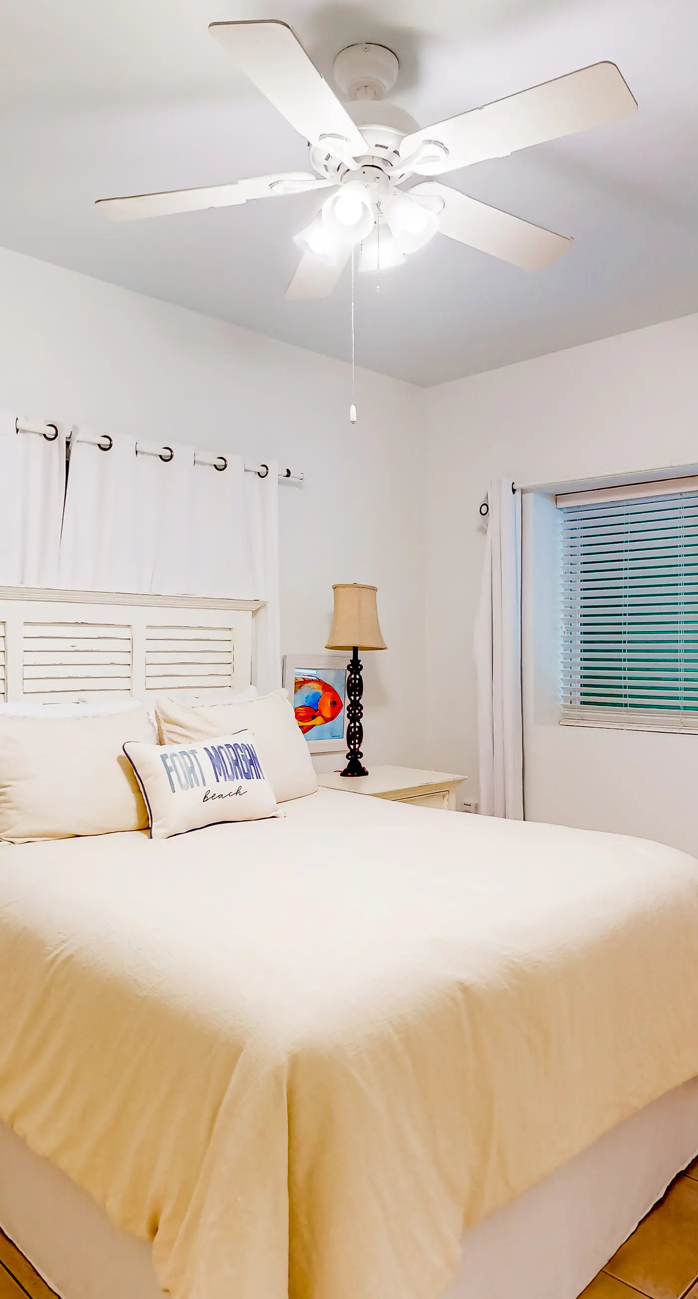 Peaceful water view condo with sauna, pool, tennis court, W&D, hot tub, & patio