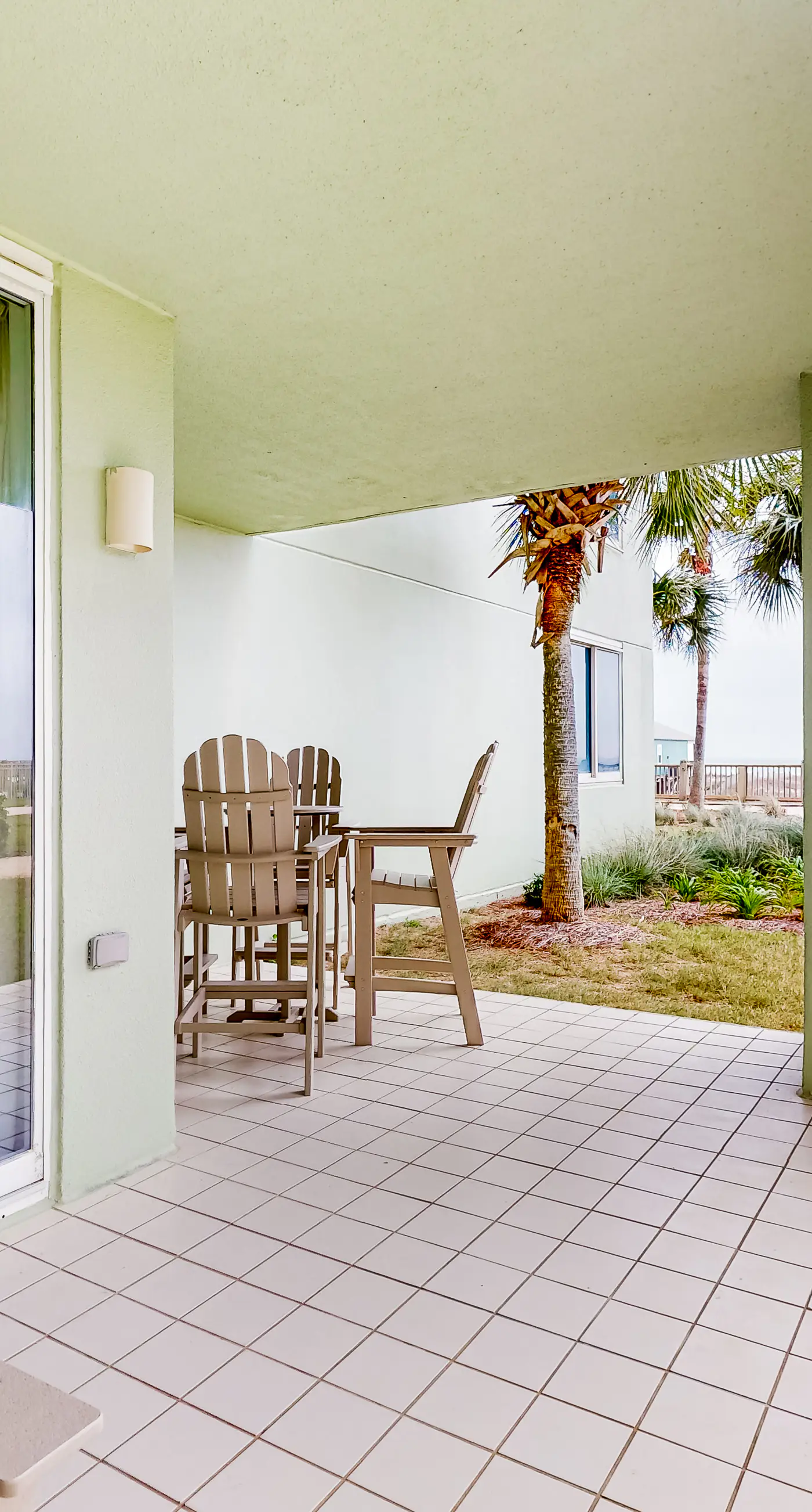 Peaceful water view condo with sauna, pool, tennis court, W&D, hot tub, & patio