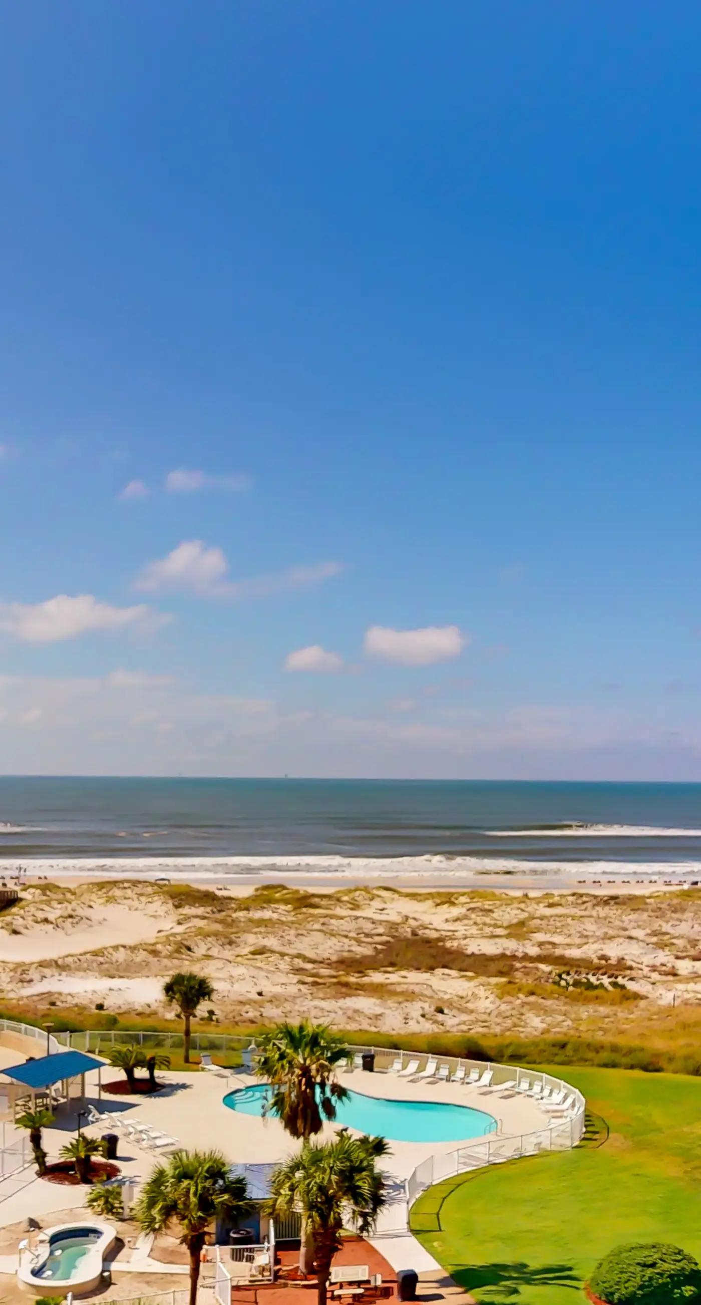 Newly updated beachfront condo with Gulf view, indoor,outdoor pools & hot tub