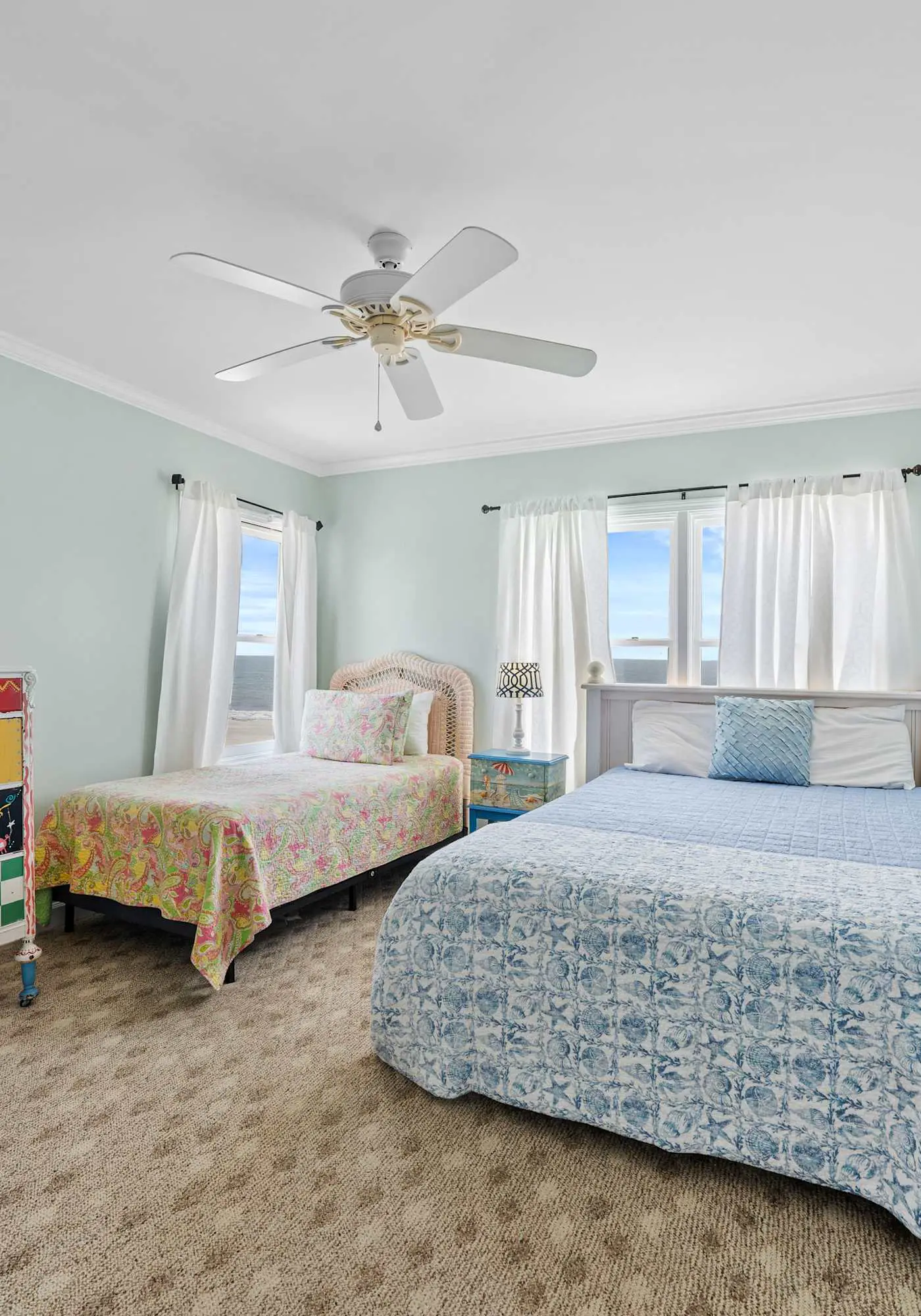 Gulf front home with private dune walk over, internet, & washer & dryer