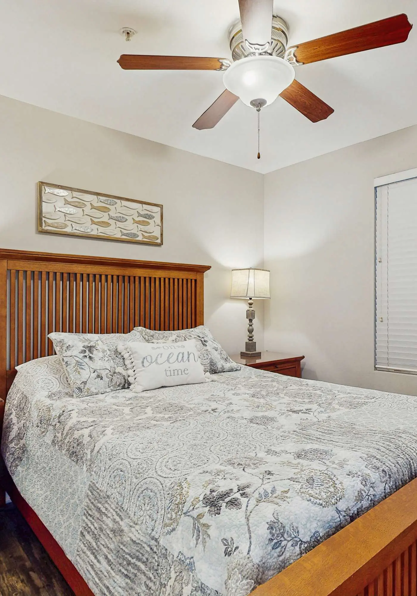 Beach resort condo with patio, central AC, WiFi, on-site pool, & beach access