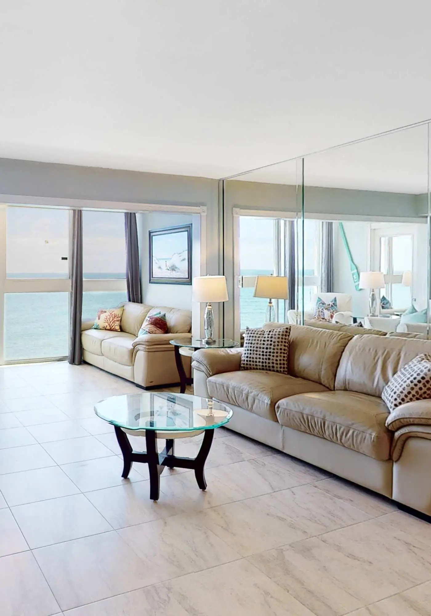 Beachfront condo with Gulf views, pool, washer,dryer, & central AC