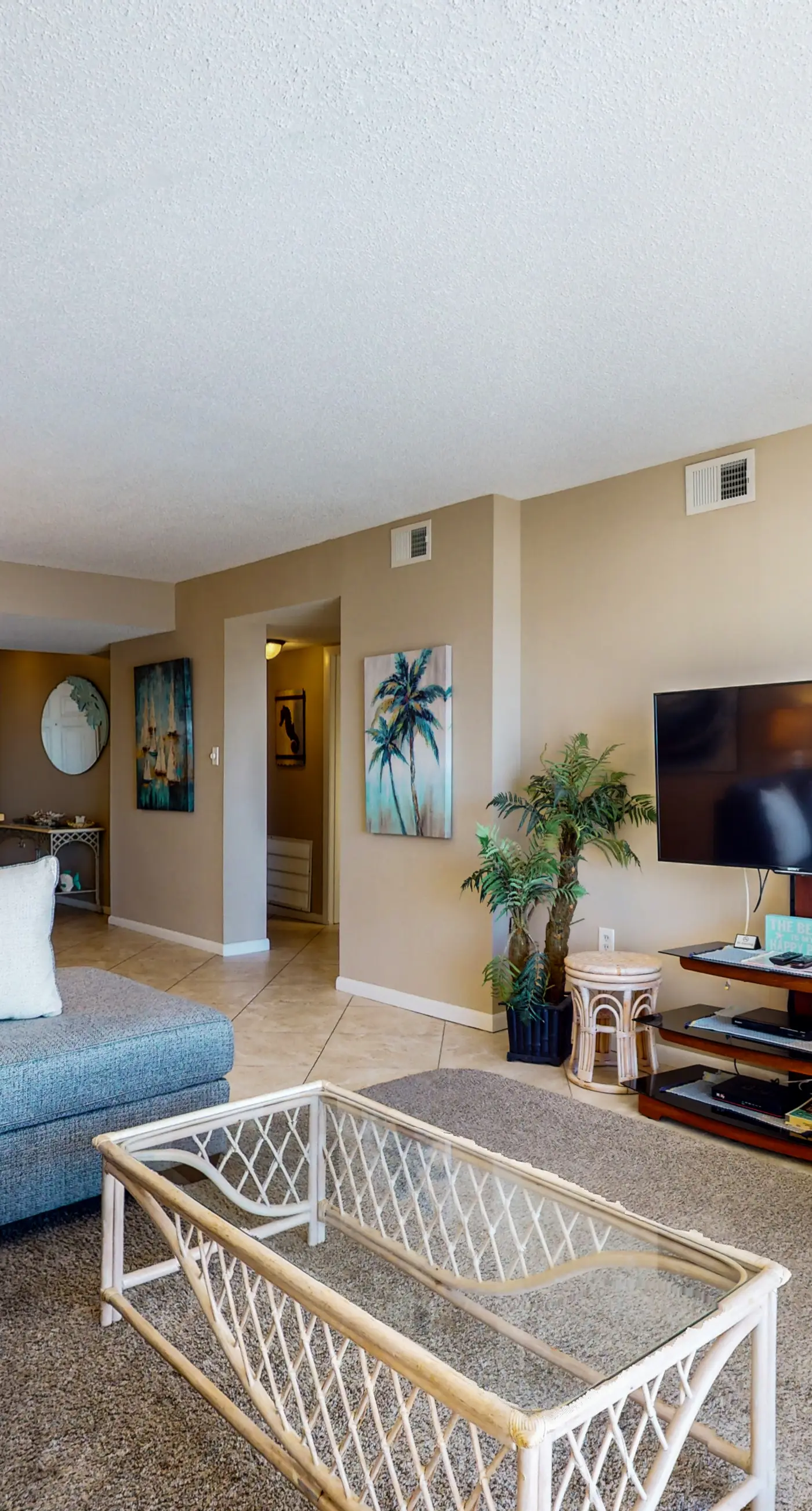 2nd-floor beachfront condo with Gulf views, balcony, outdoor pool, W/D, elevator