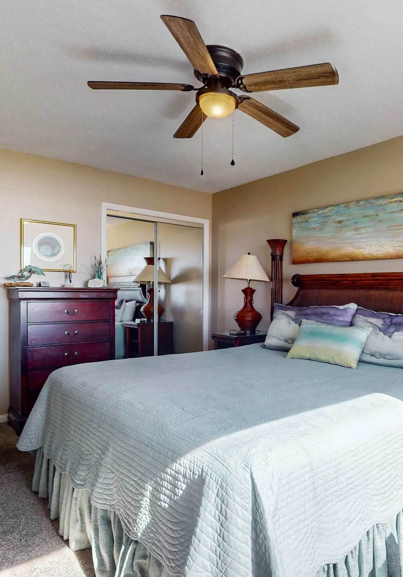 2nd-floor beachfront condo with Gulf views, balcony, outdoor pool, W/D, elevator