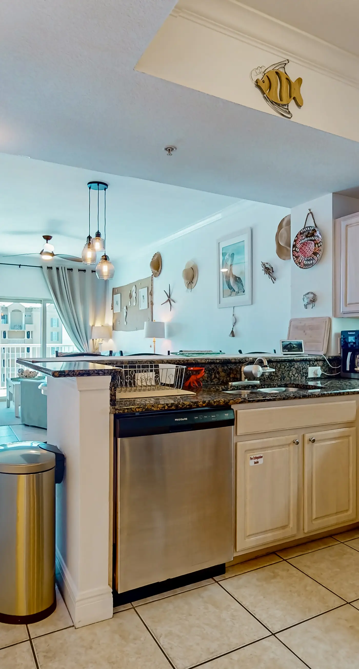 Gulfview condo with skywalk to the beach,  indoor & outdoor pool, & sauna