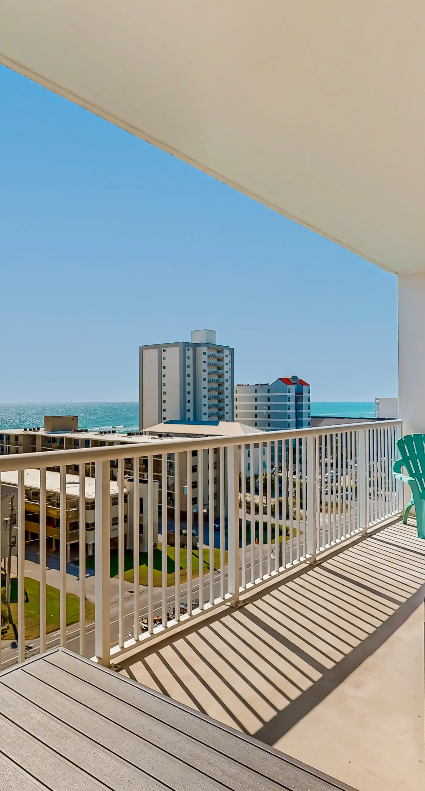 Gulfview condo with skywalk to the beach,  indoor & outdoor pool, & sauna