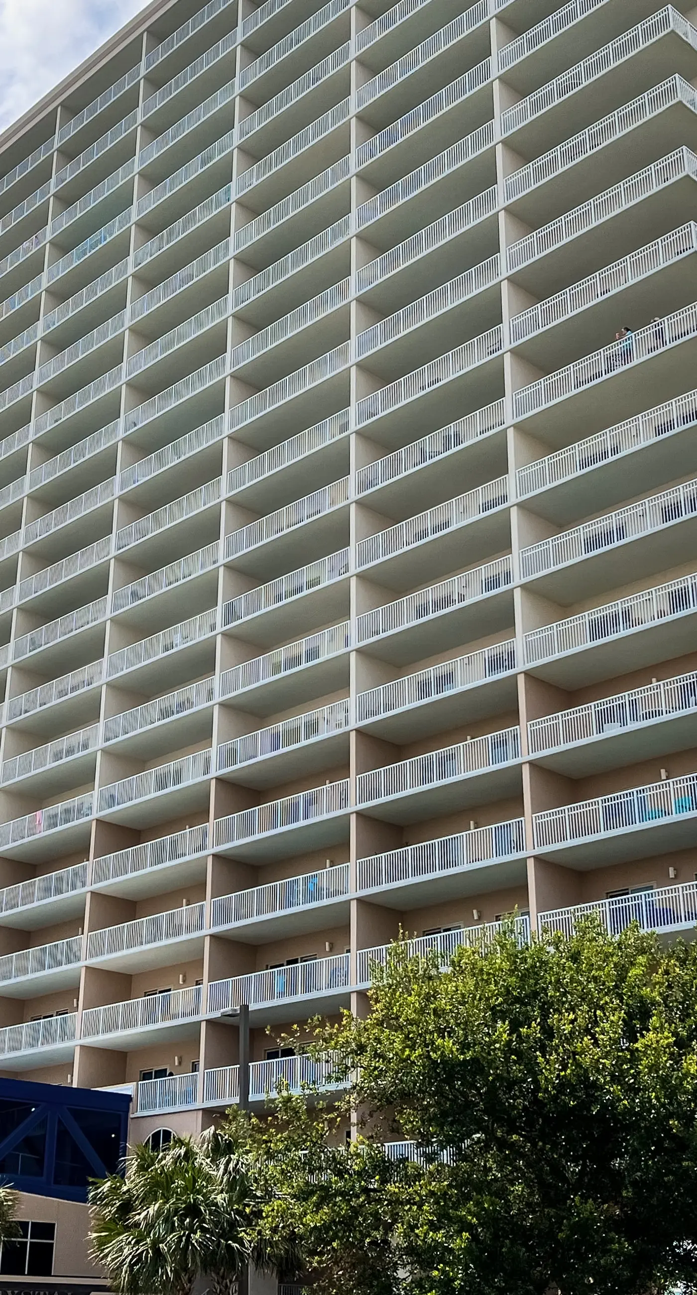 Gulfview condo with skywalk to the beach,  indoor & outdoor pool, & sauna