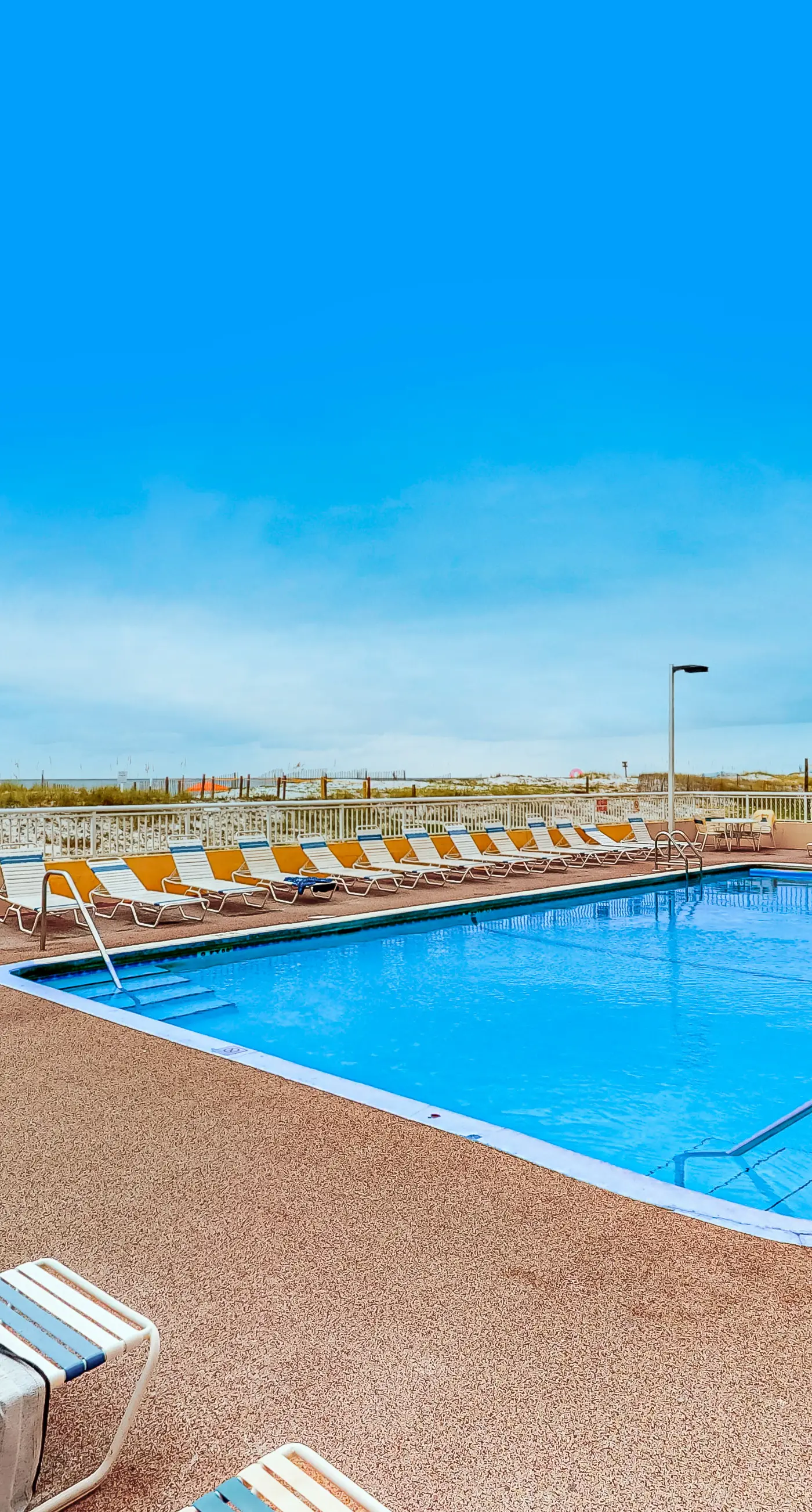 Beach/Gulf-front condo with water views, on-site pool, & private balcony