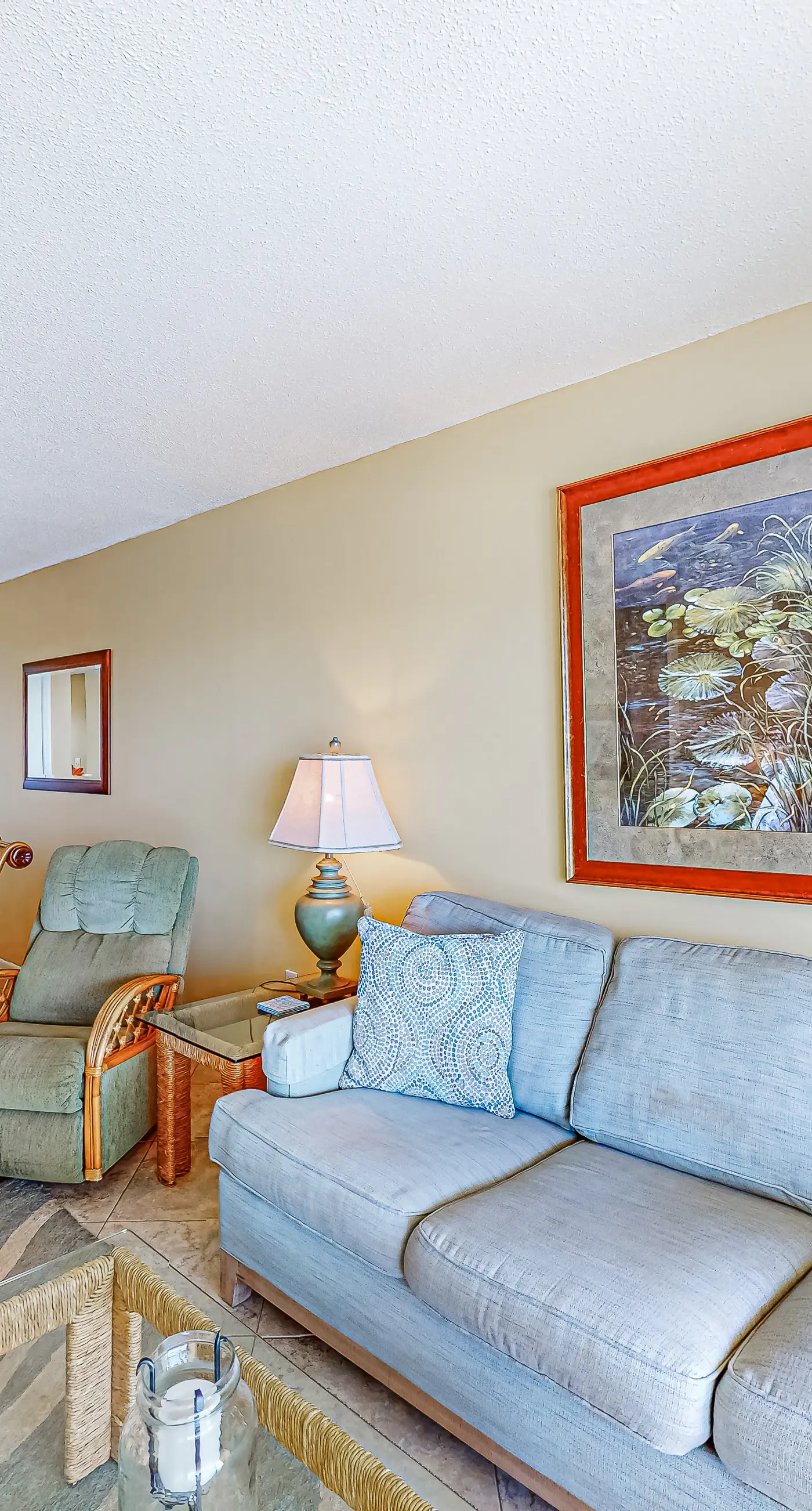 Beach/Gulf-front condo with water views, on-site pool, & private balcony