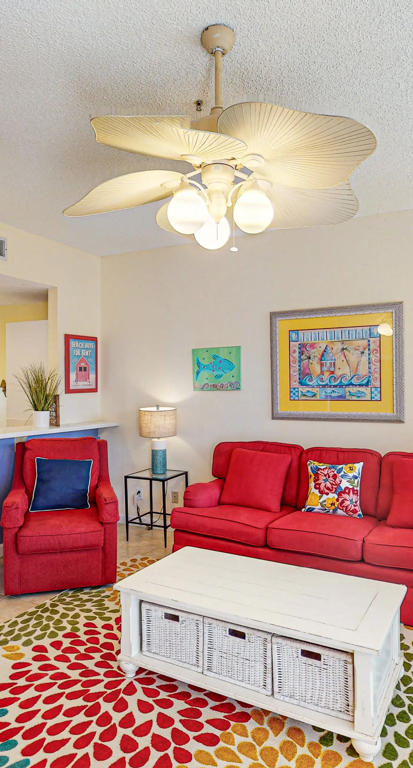 Gulf-front condo with beach access, pools, hot tub, & sports courts