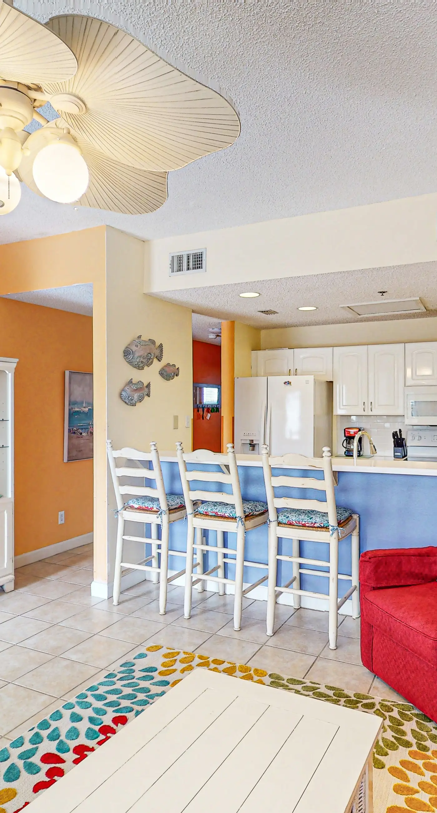 Gulf-front condo with beach access, pools, hot tub, & sports courts