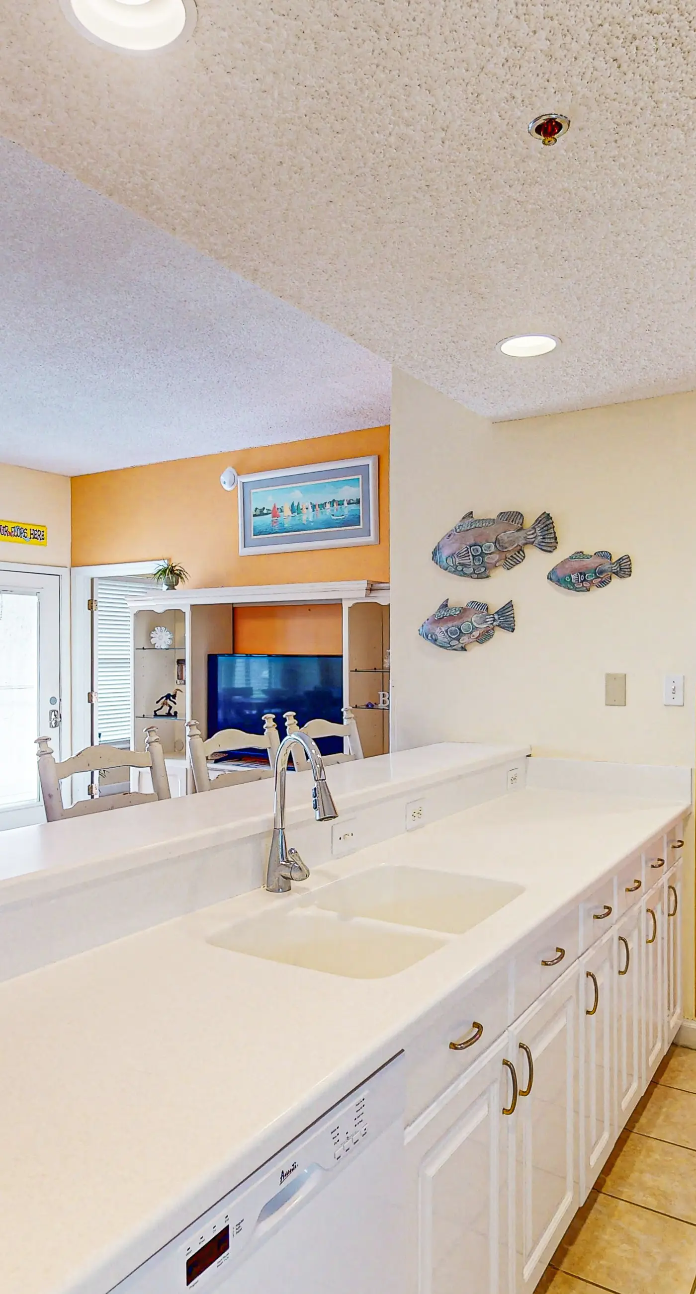 Gulf-front condo with beach access, pools, hot tub, & sports courts